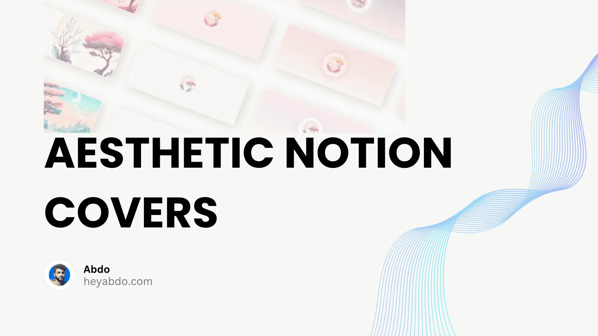 aesthetic notion covers