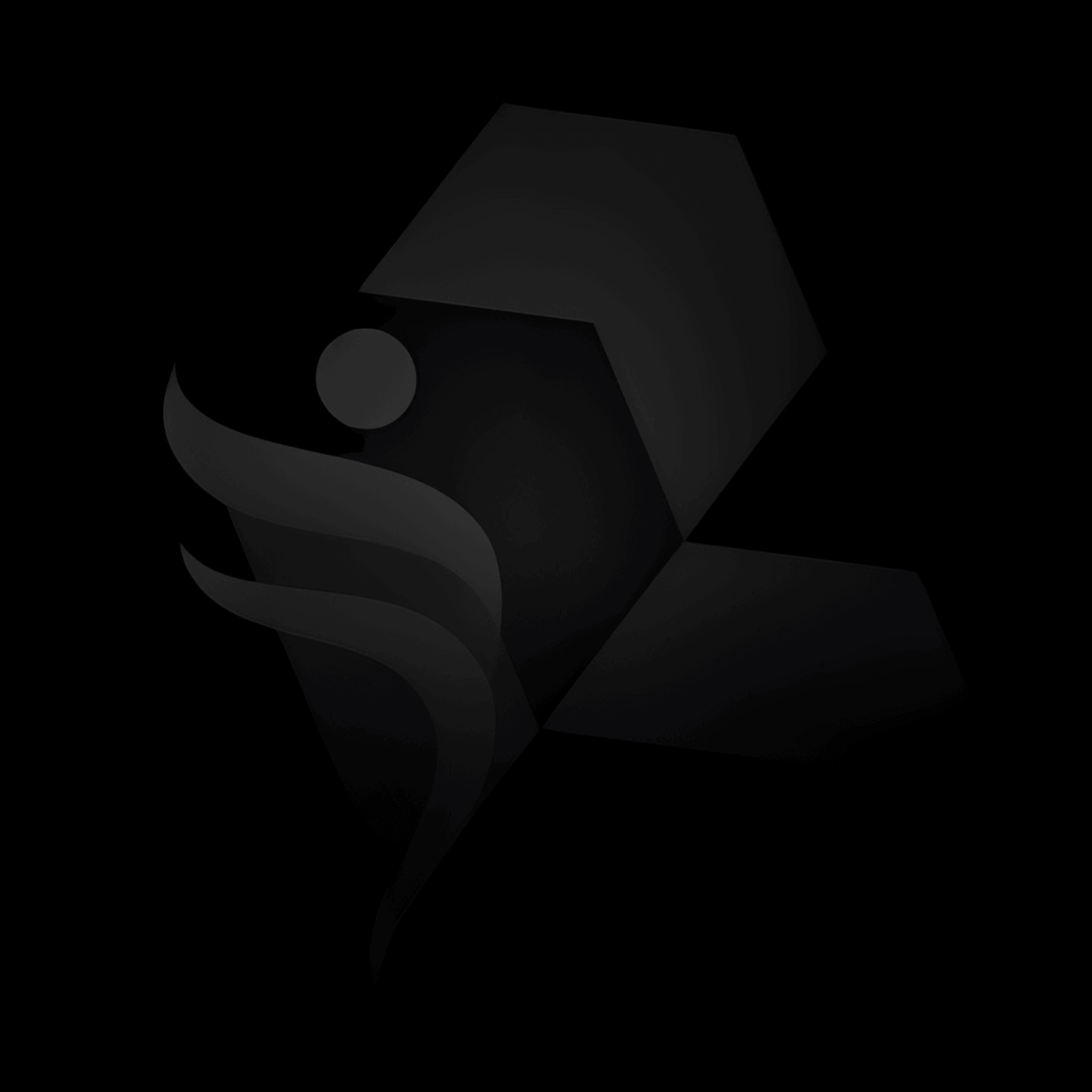 A Tawrat Fitness logo, set against a dark background. The design incorporates dynamic lines and geometric shapes, symbolizing strength, agility, and forward momentum. 