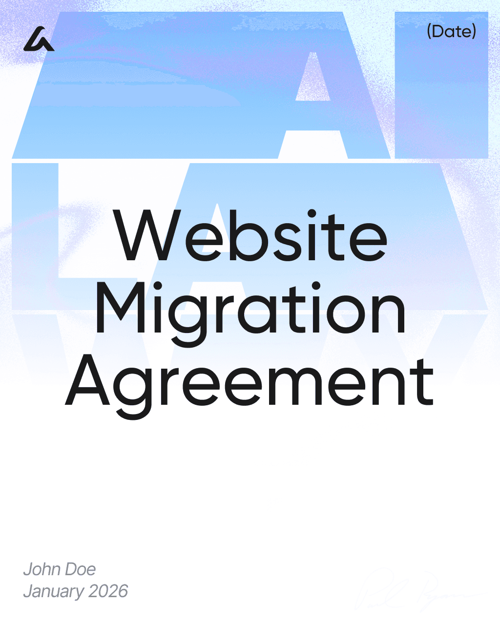 Website Migration Agreement