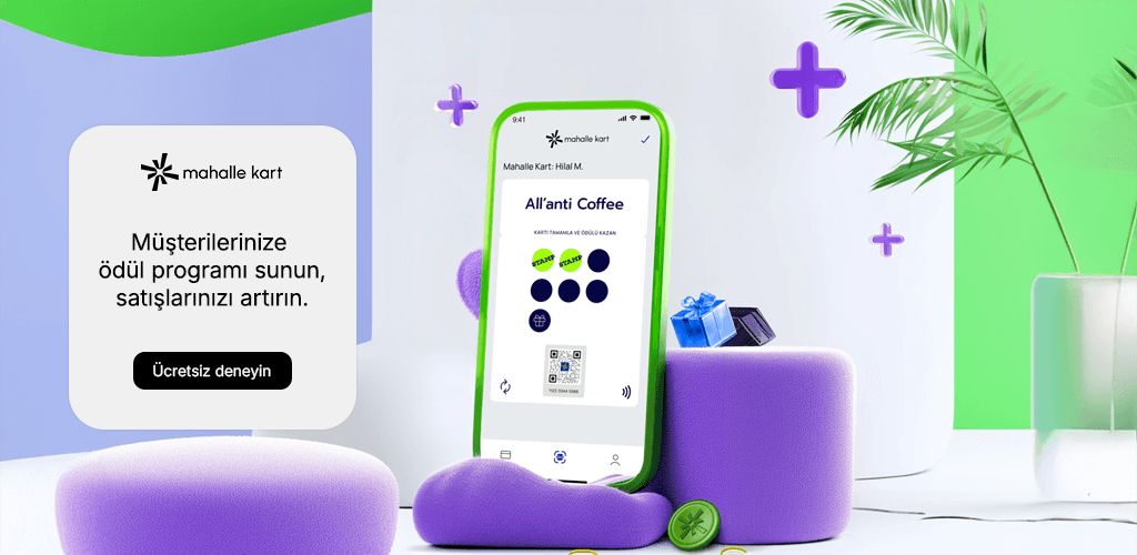 kafeler için sadakat programı