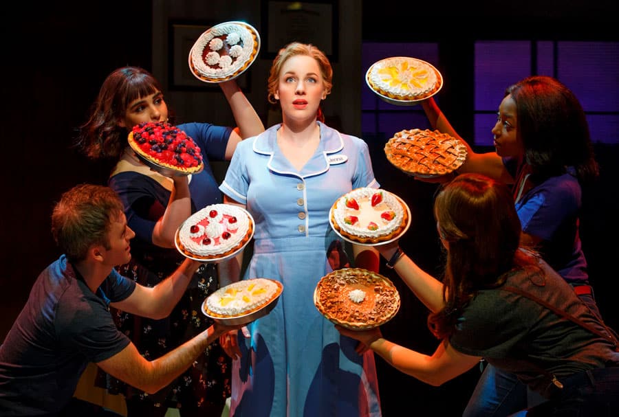 Waitress the musical Adelphi Theatre 2019