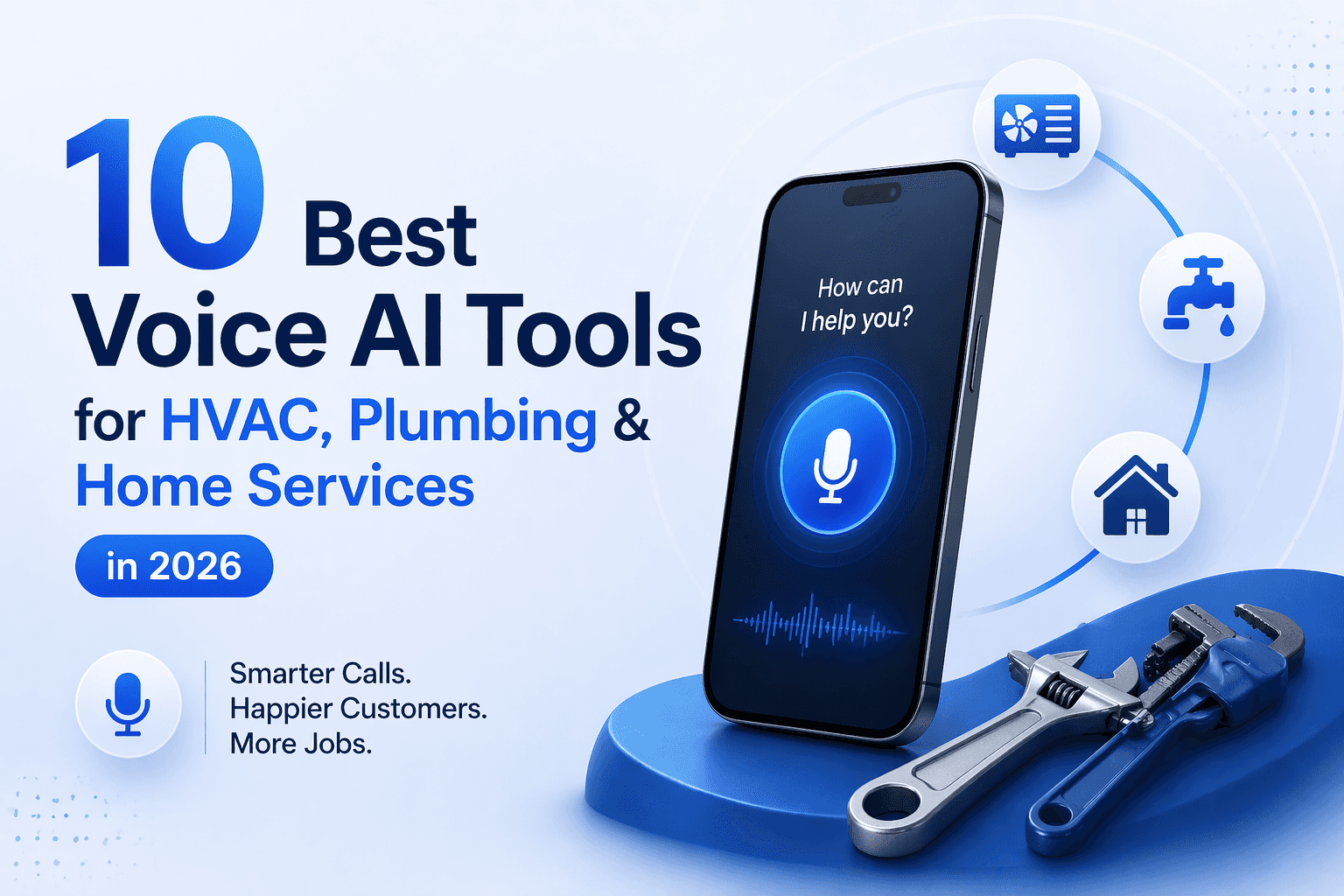 best voice AI for plumbing businesses