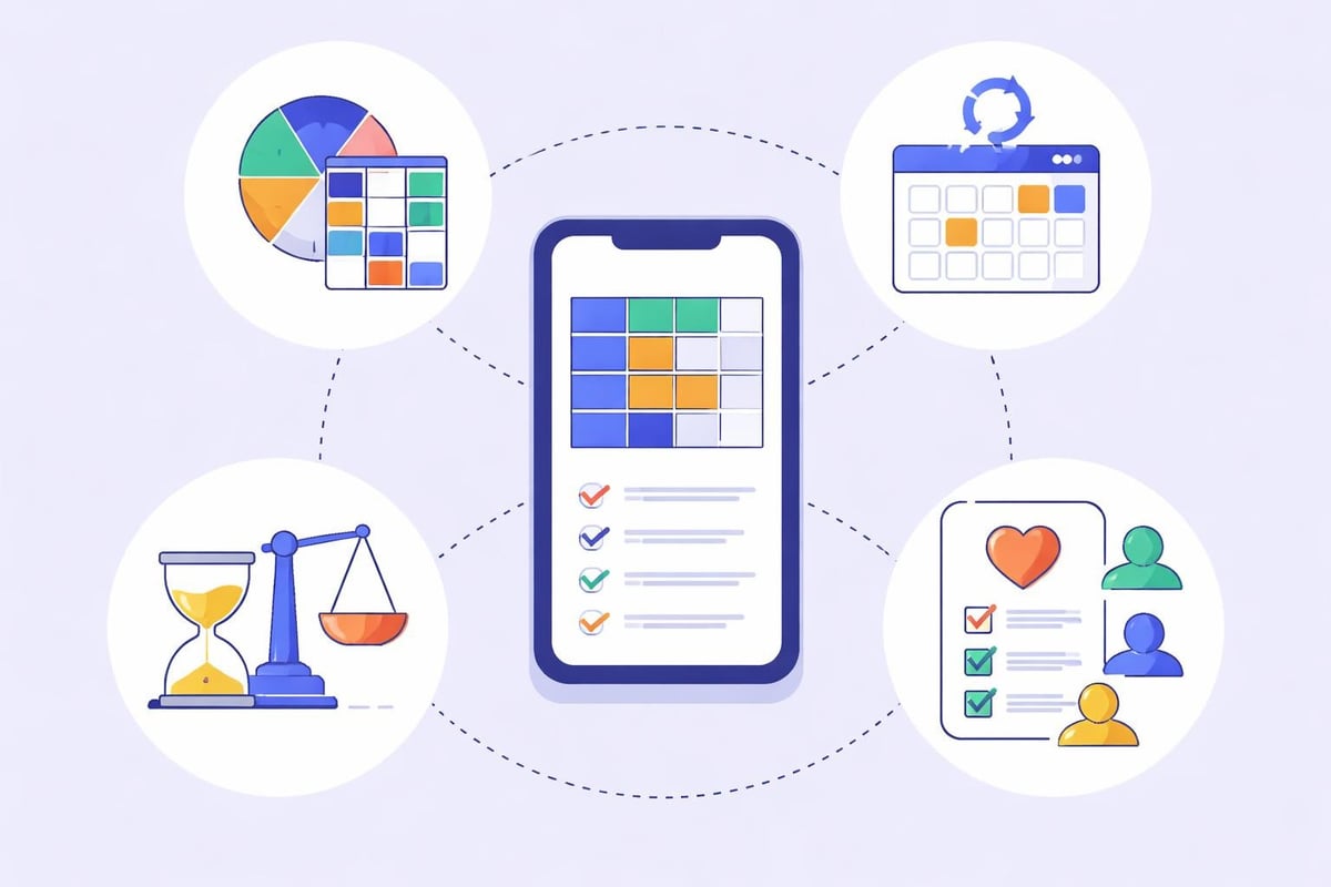 Schedule fairness metrics