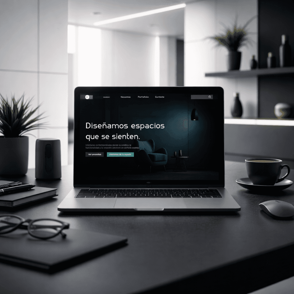 Lumyx Studio - Diseño de interiores. Sitio web creado por GMX Design