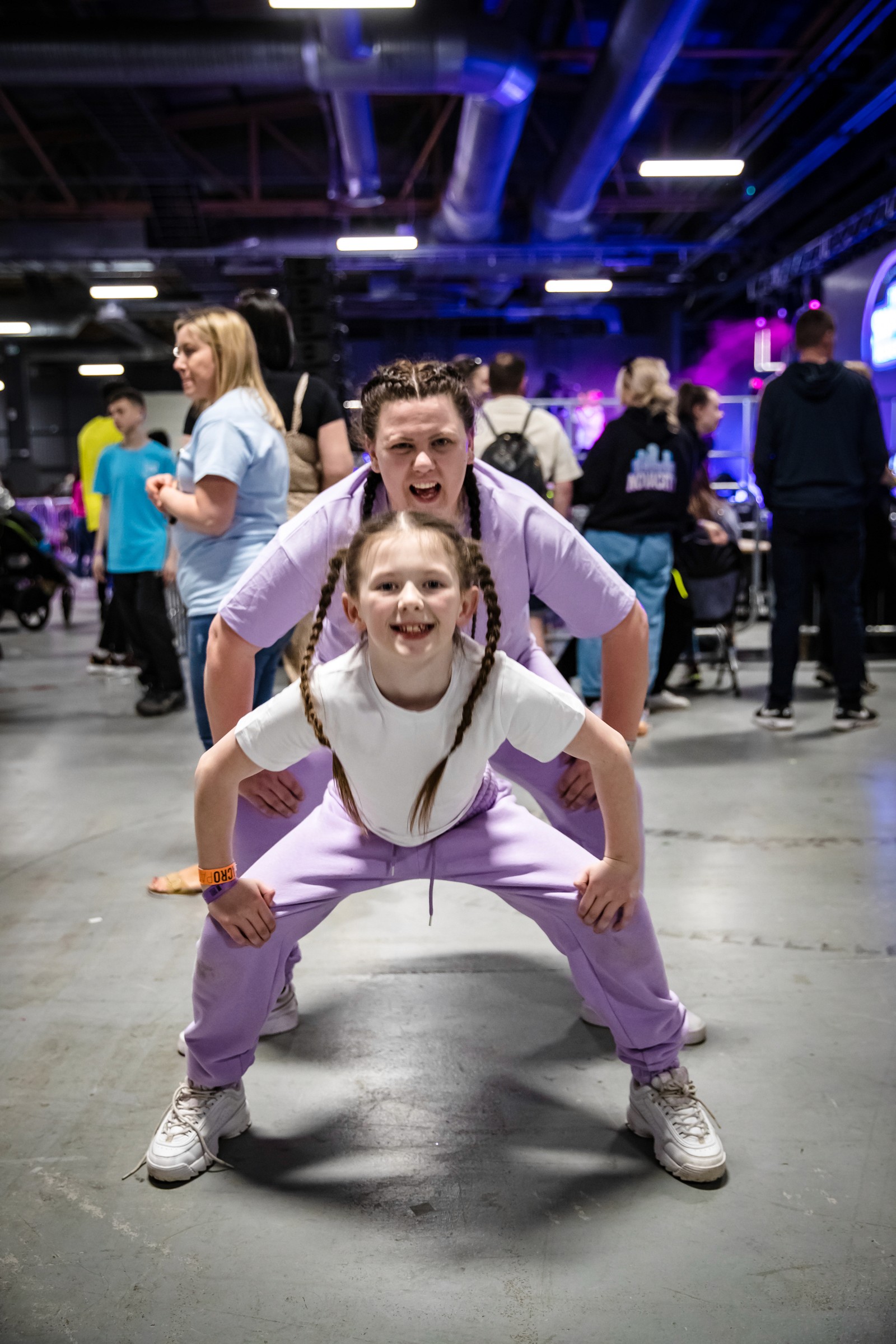 Parents at the super weekender