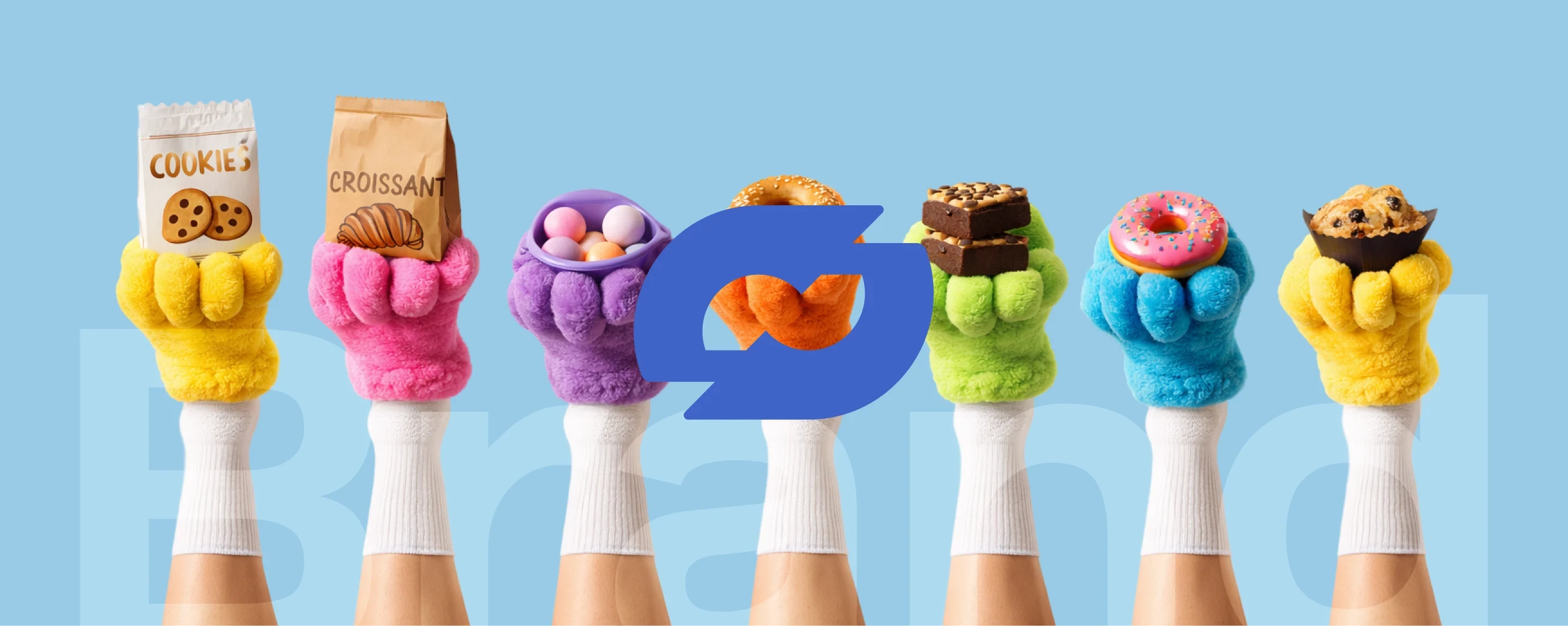 Project A, abstract digital art composition in blue tones