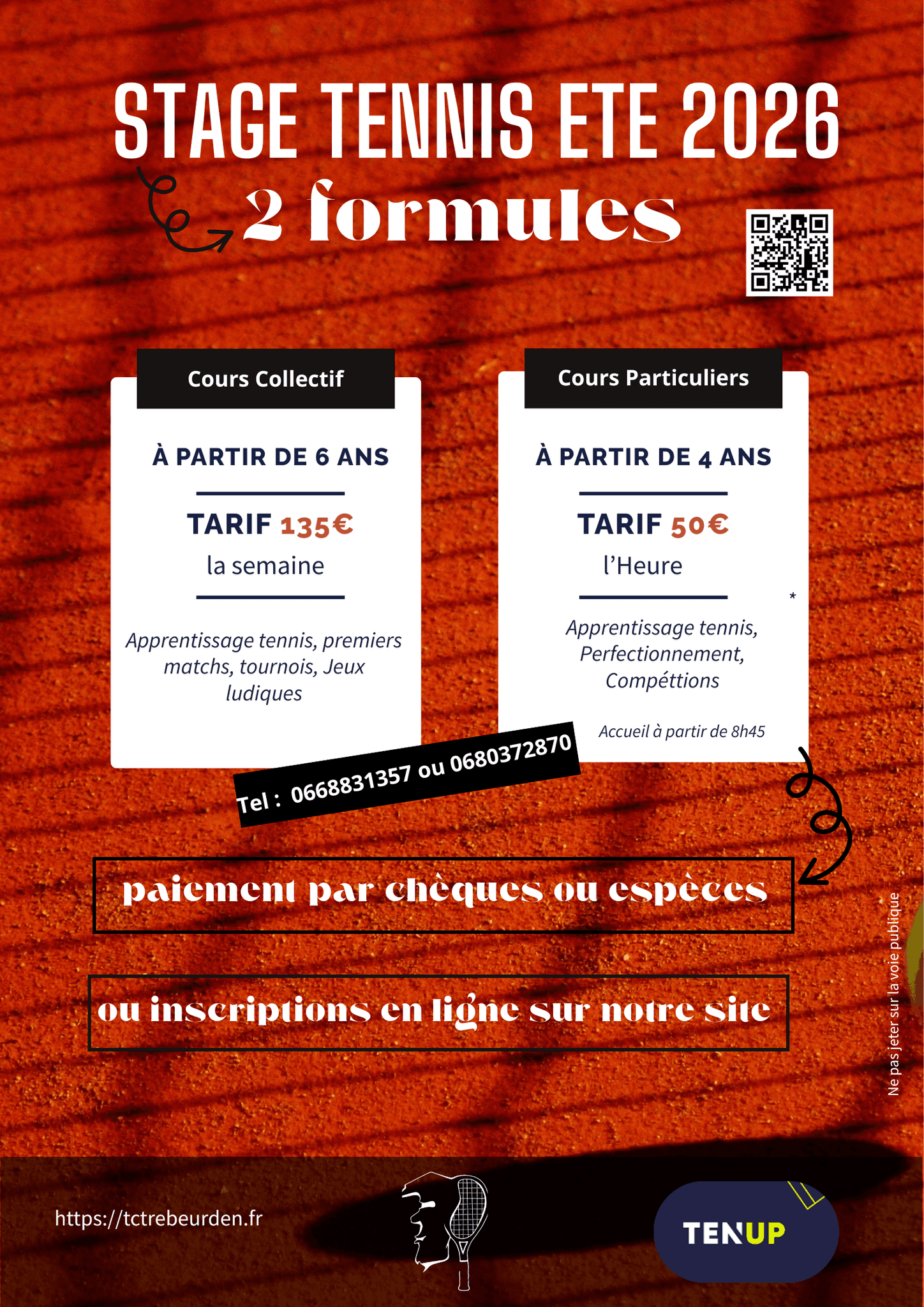 Stages tennis Trébeurden