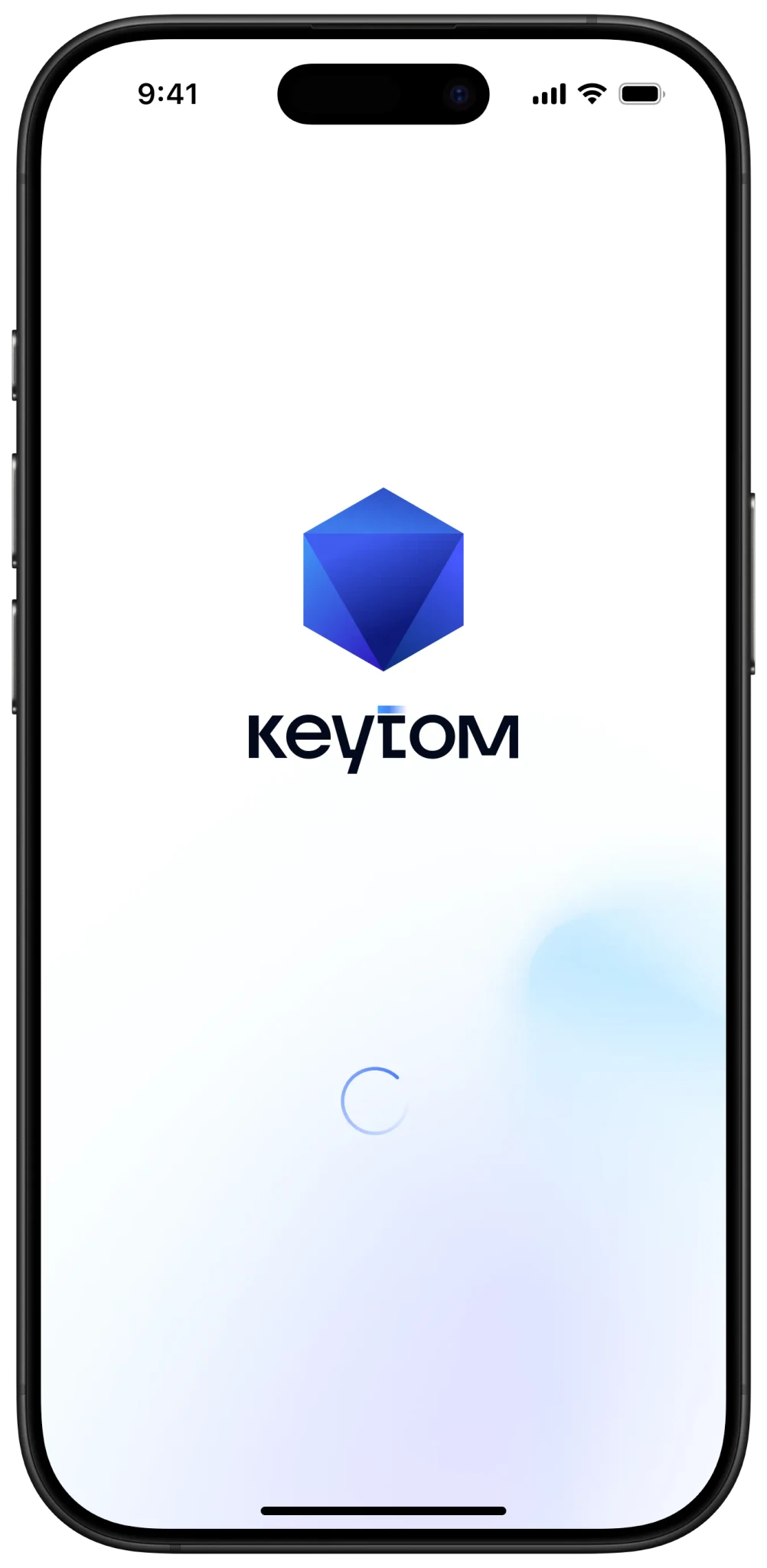 Keytom App Screen