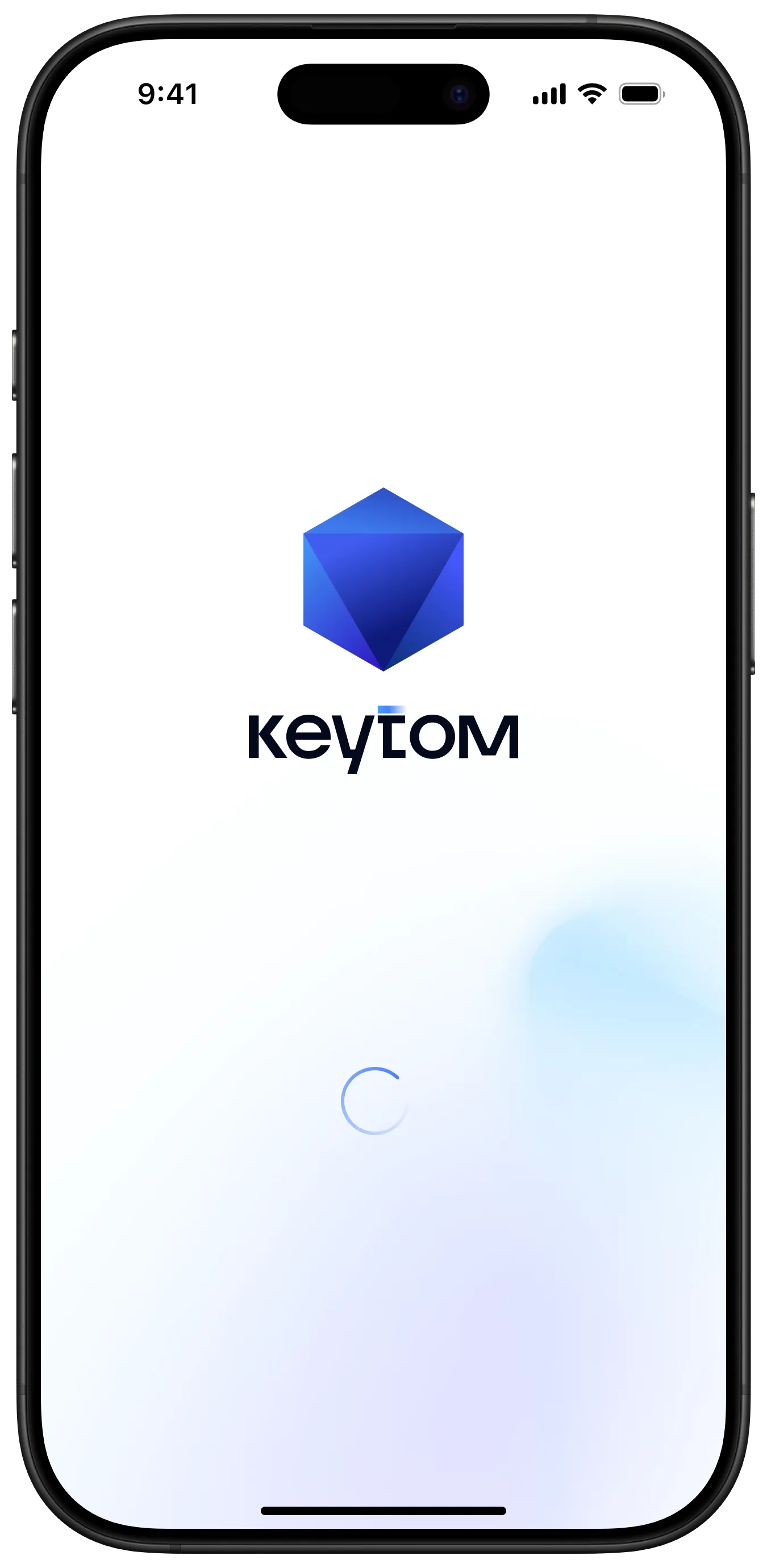 Keytom App Screen