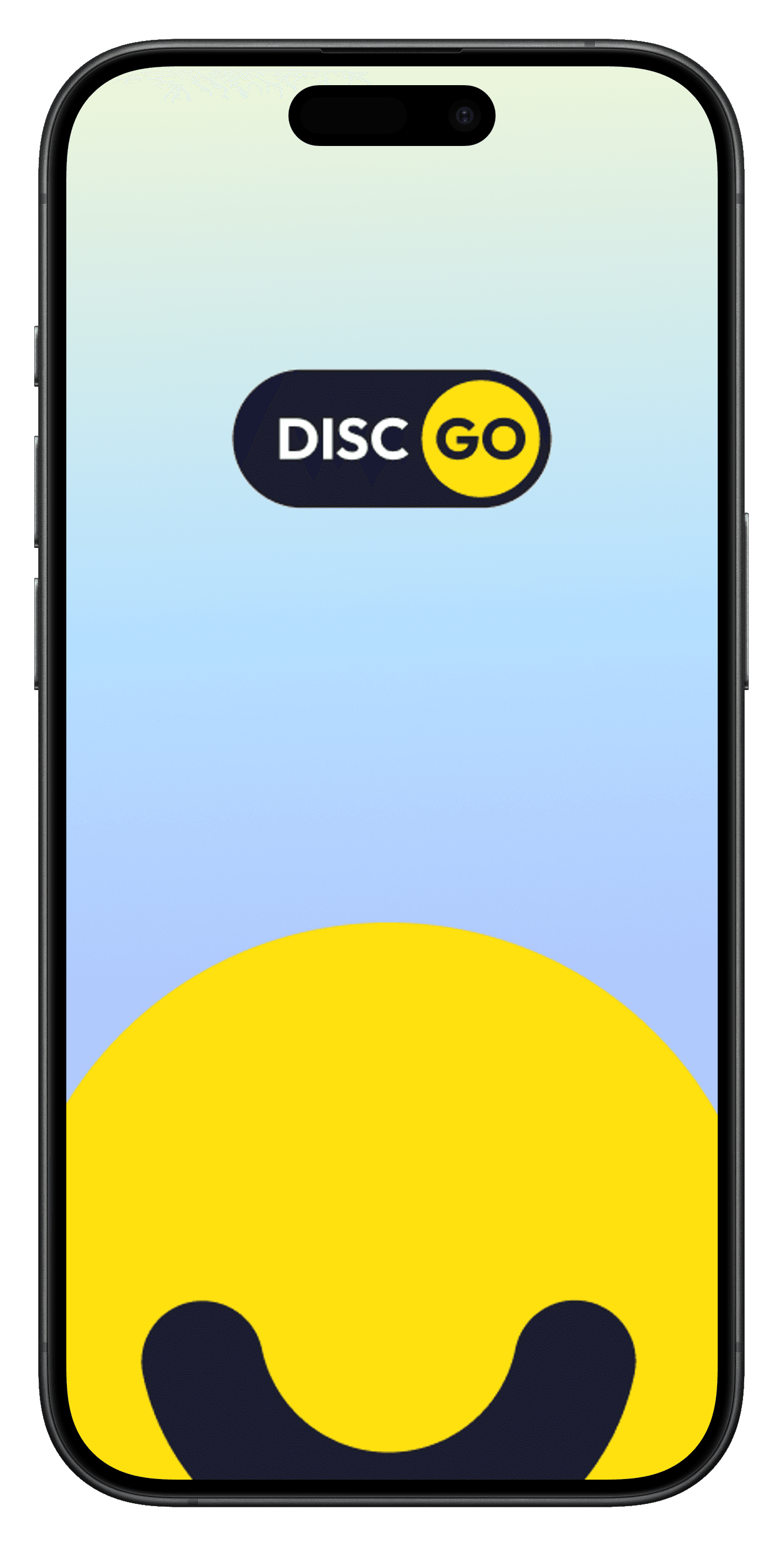 DiscGo App Logo Screen