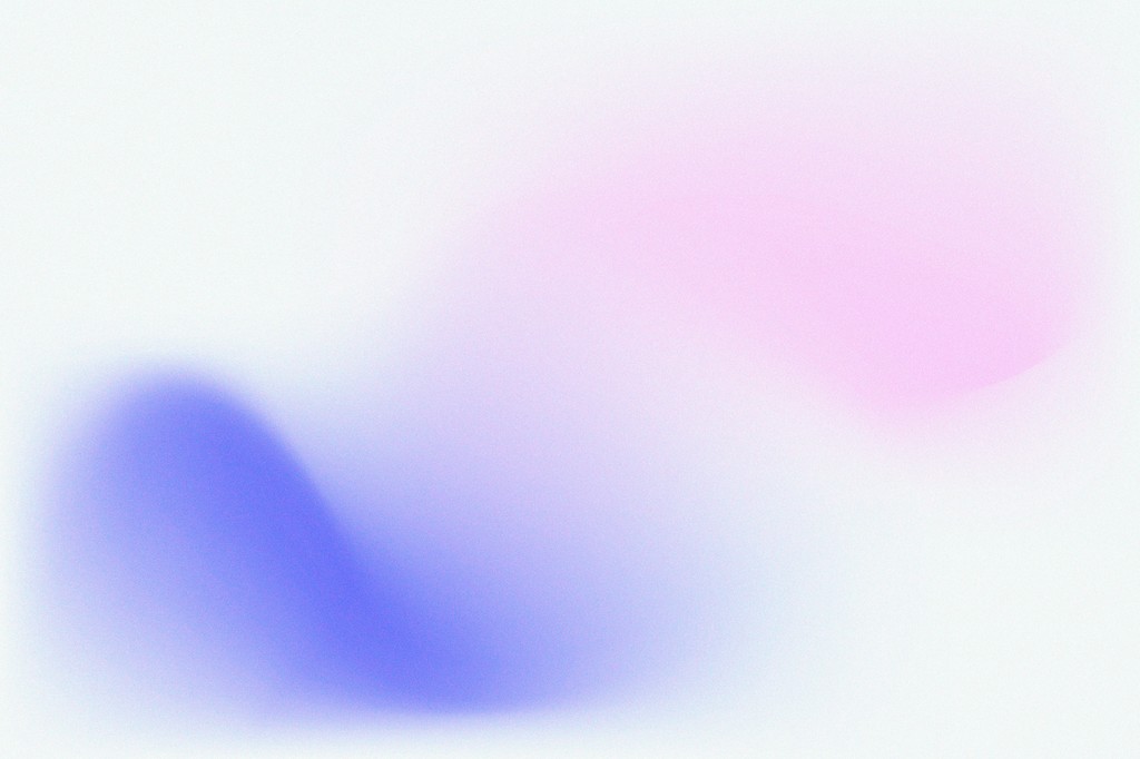 Graphic element with blue to violet gradient shape