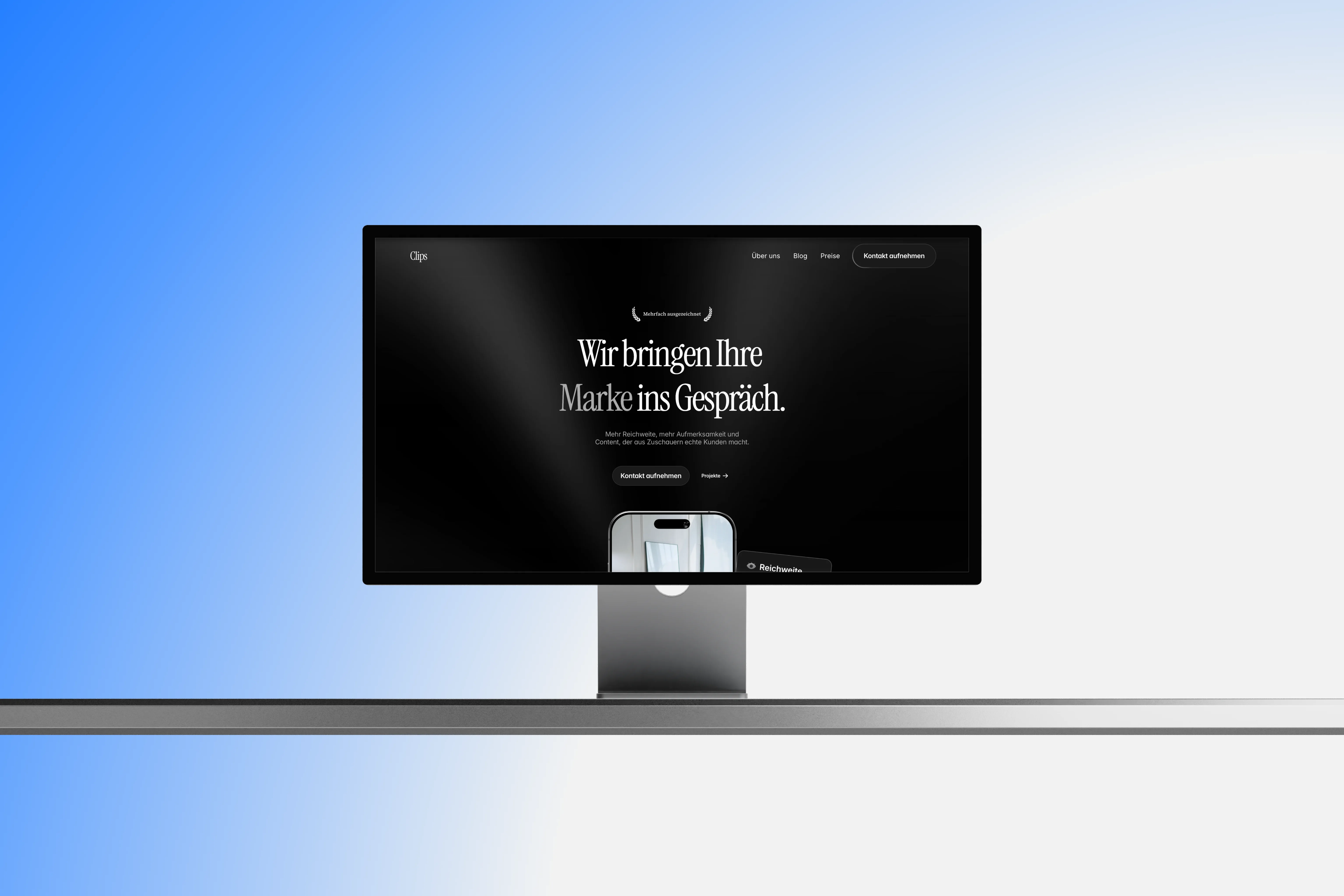 Clips Mockup Desktop