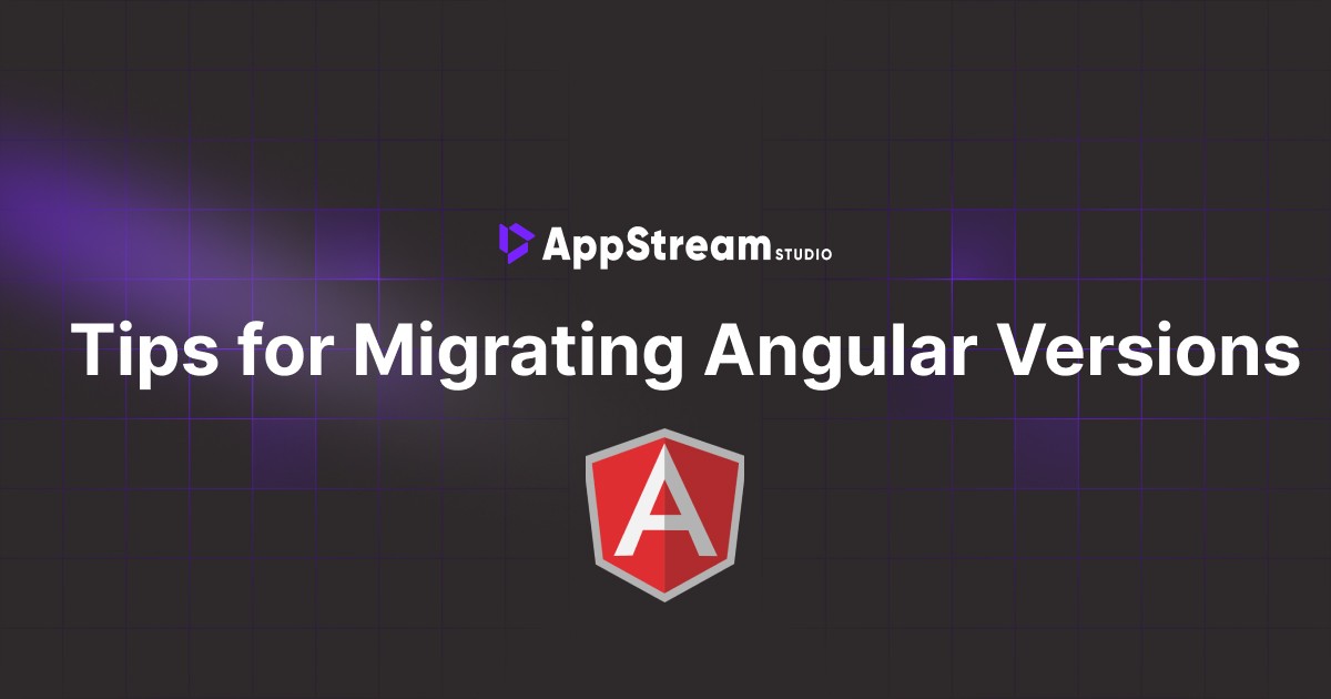 tips for migrating angular versions