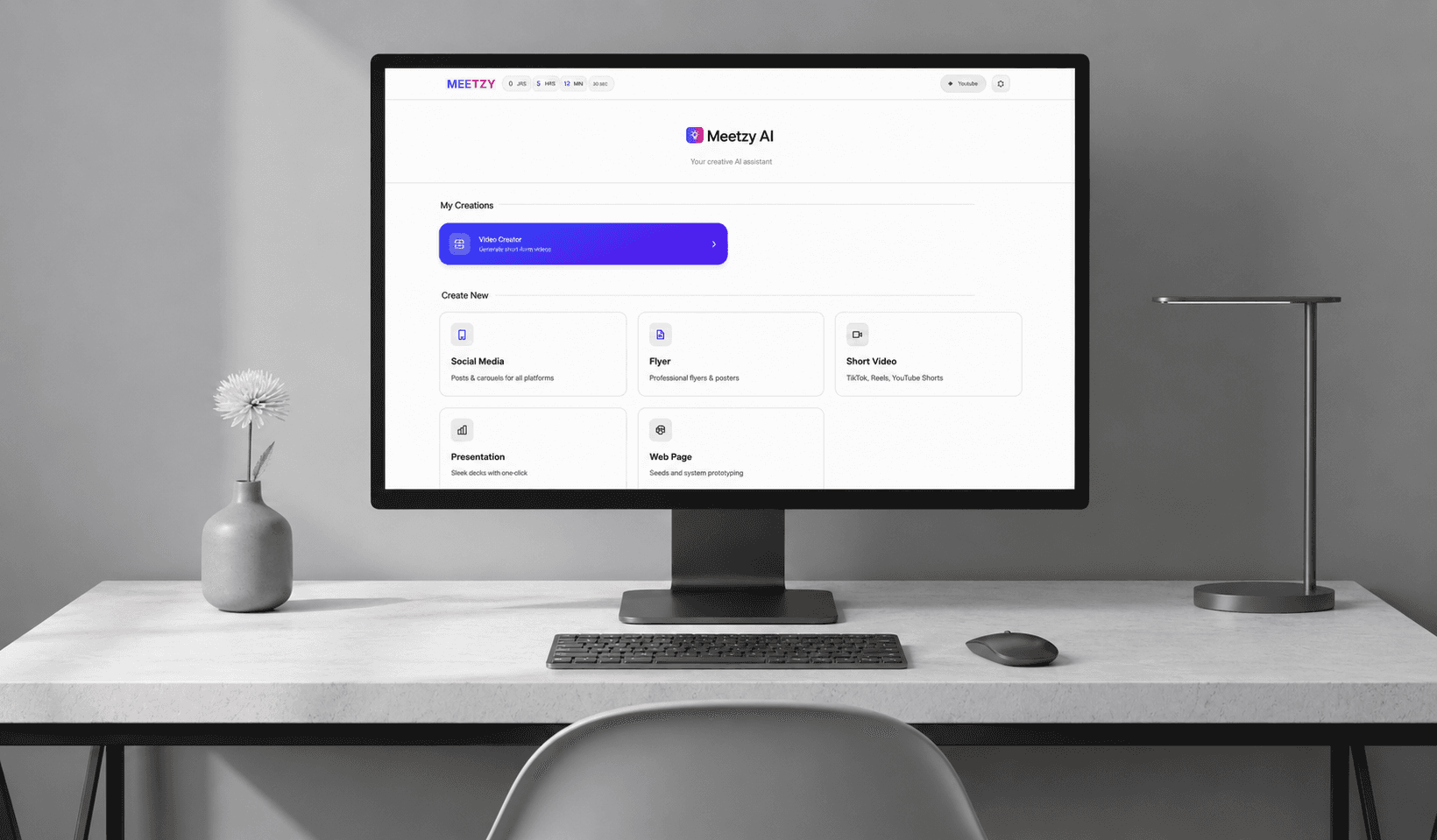 Business dashboard showing revenue, deals, customer list, growth chart, and new activity.
