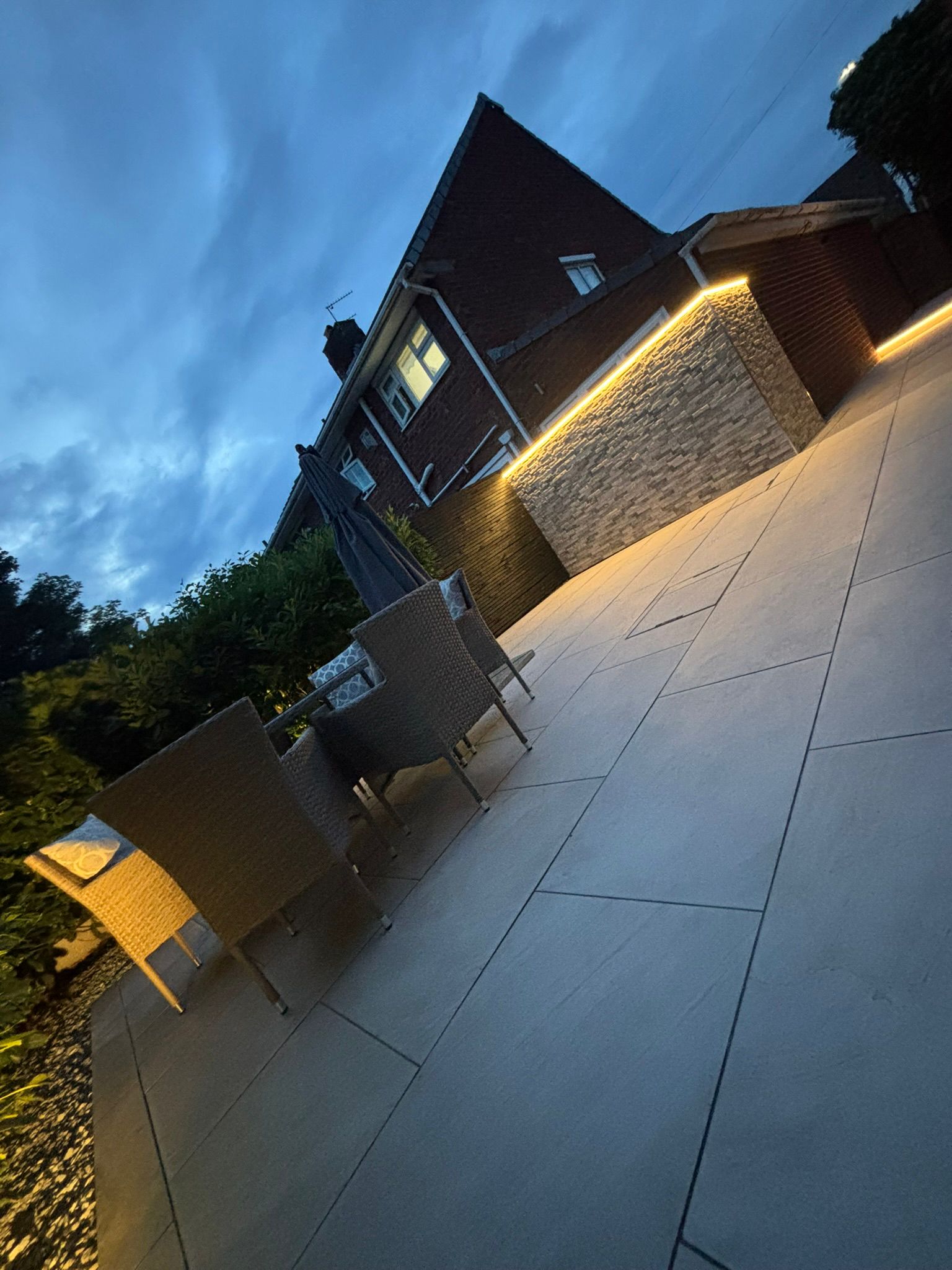 Aintree contemporary garden detail