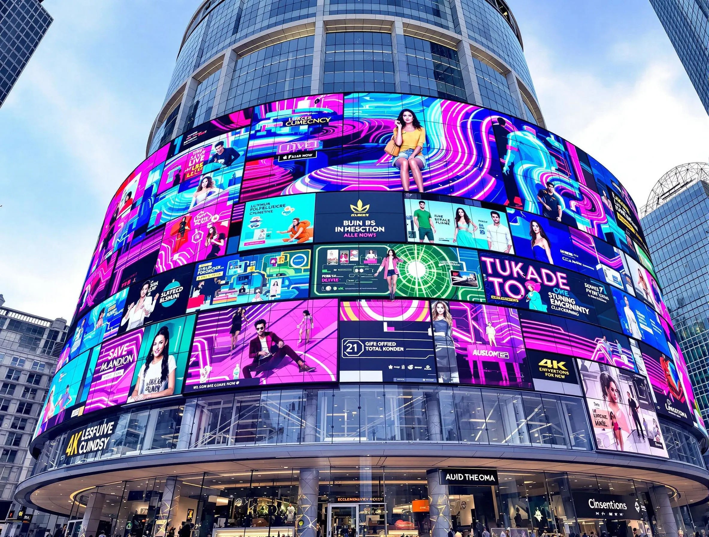 Future of retail digital signage in shopping center