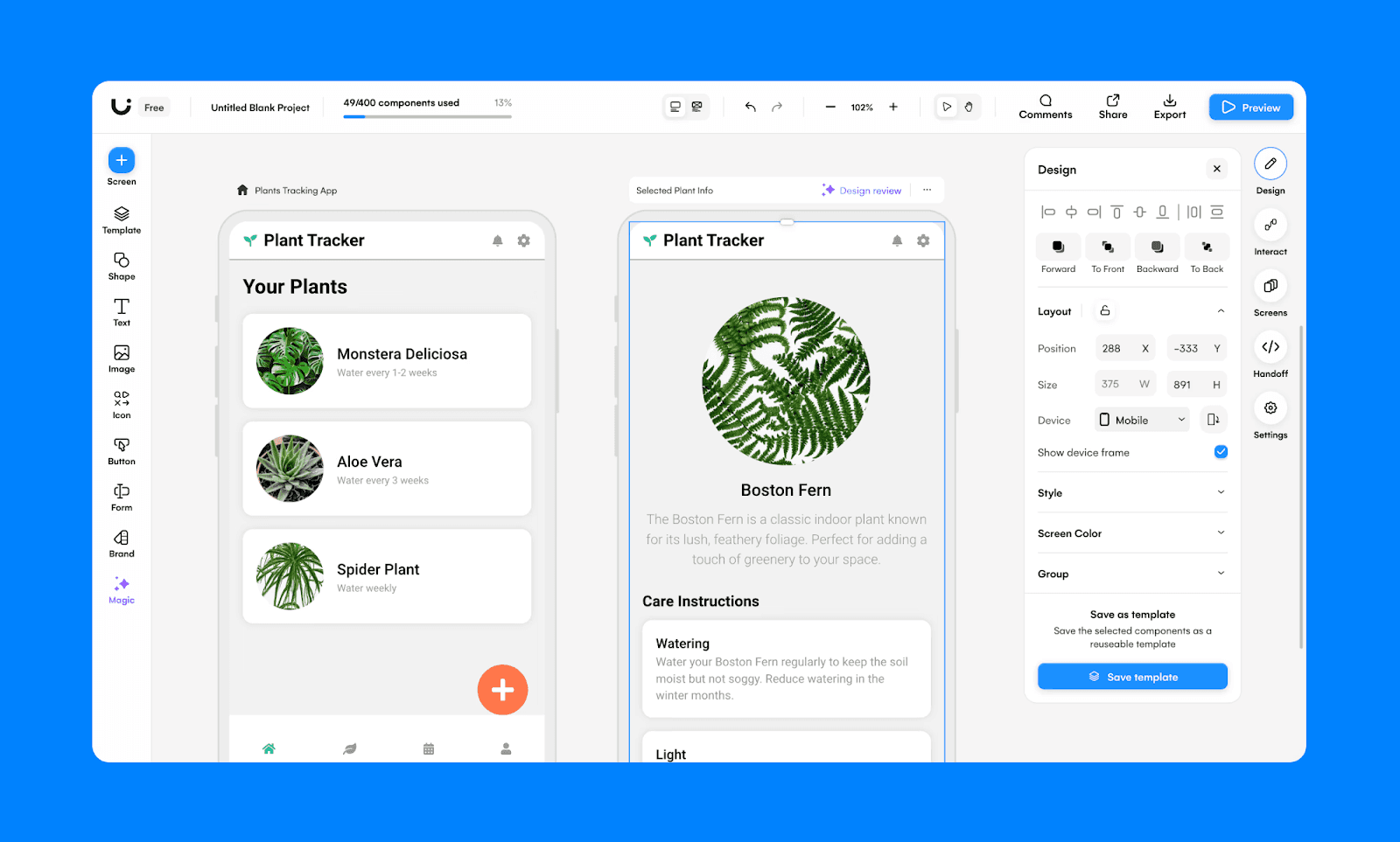 Uizard is among top AI tools for UI design