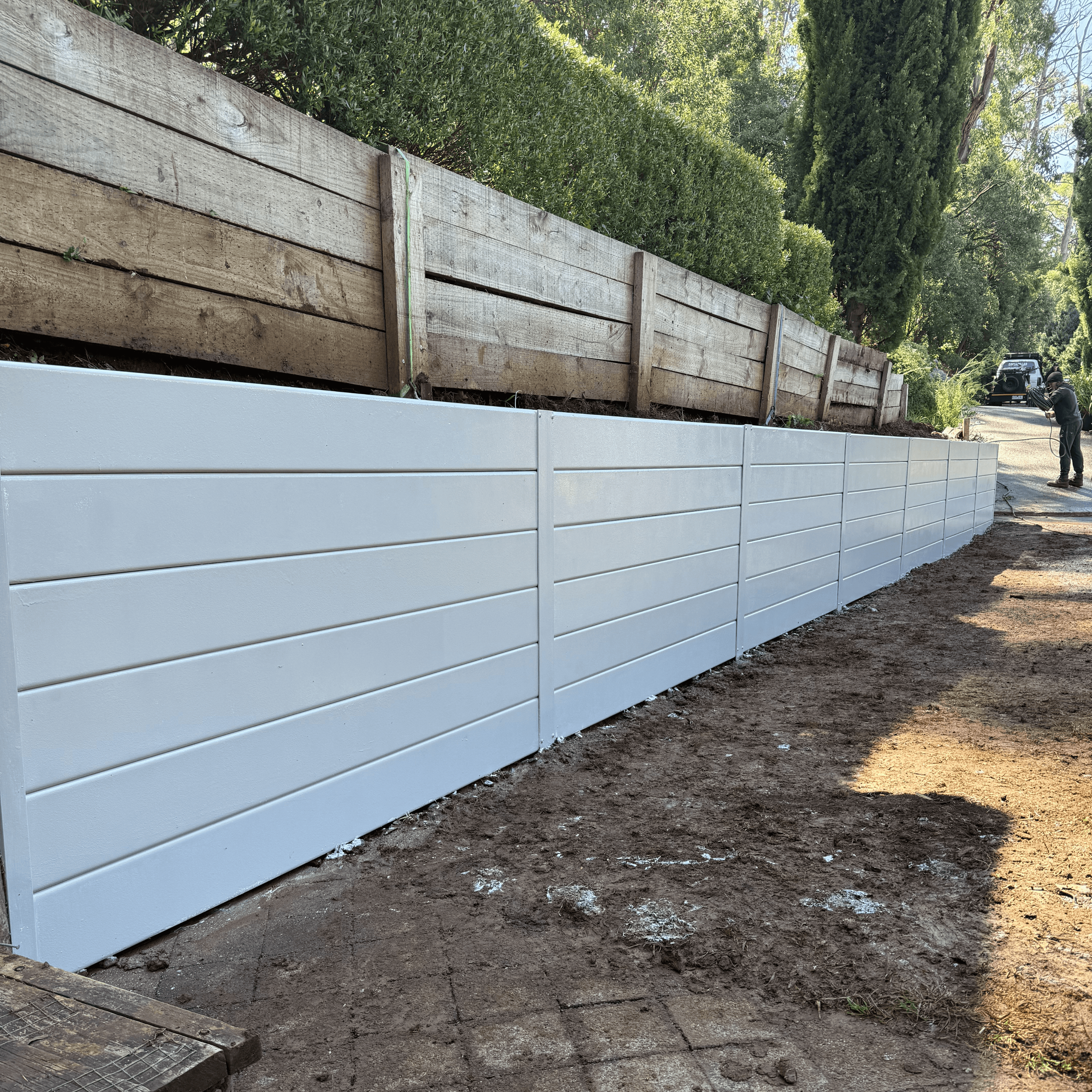 Retaining wall - Ballarat