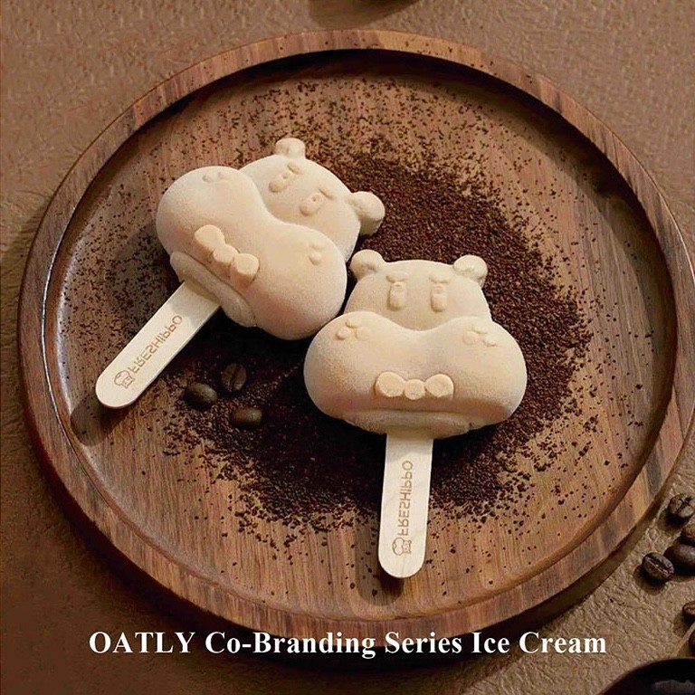 Image of a co-branding ice cream