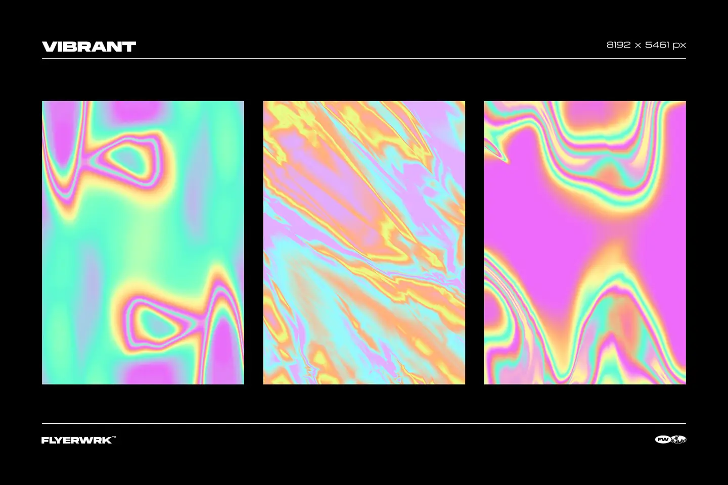 Trippy psychedelic backgrounds featuring abstract motion blur and vibrant light streaks in high resolution