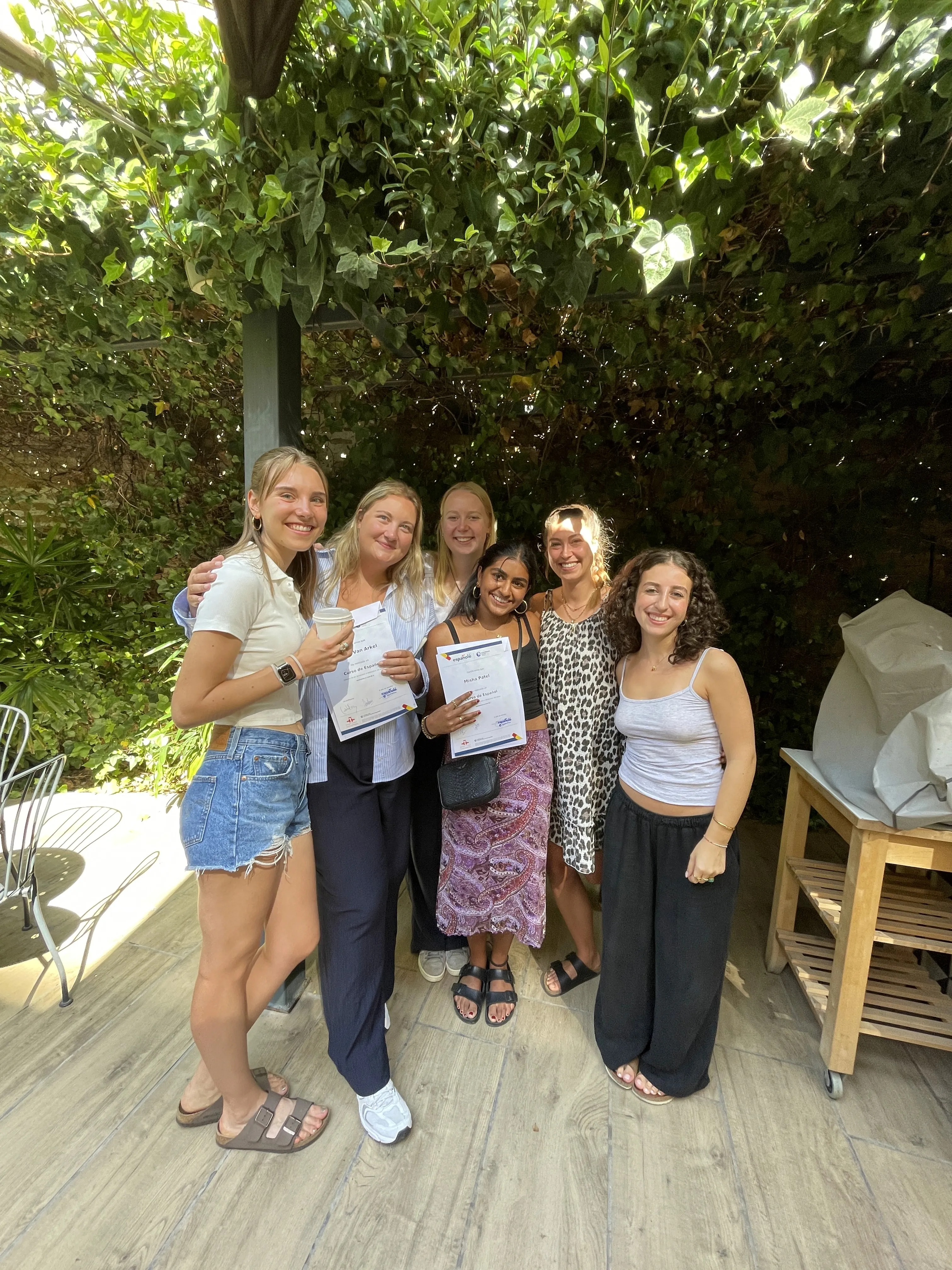 International Gruppe bei einer Sprachreise mit TravelWorks
