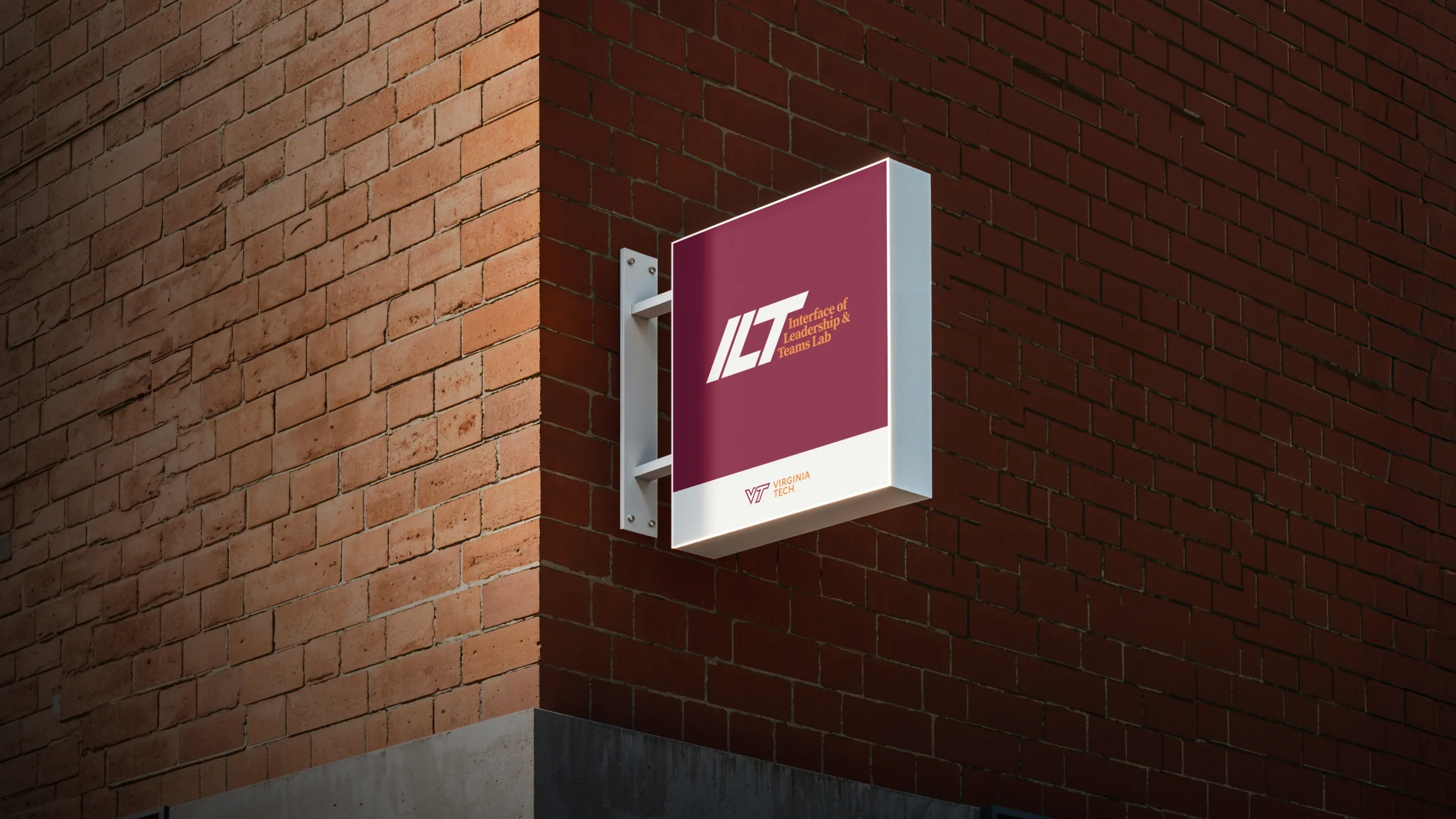 ILT Lab — Hero image signage — Campus exterior branding