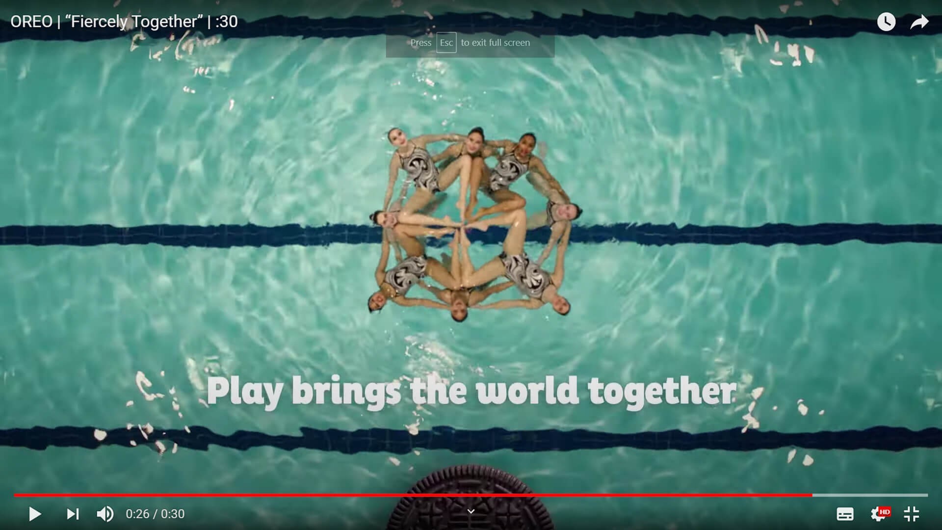 OREO YouTube Ad: “Fiercely Together”