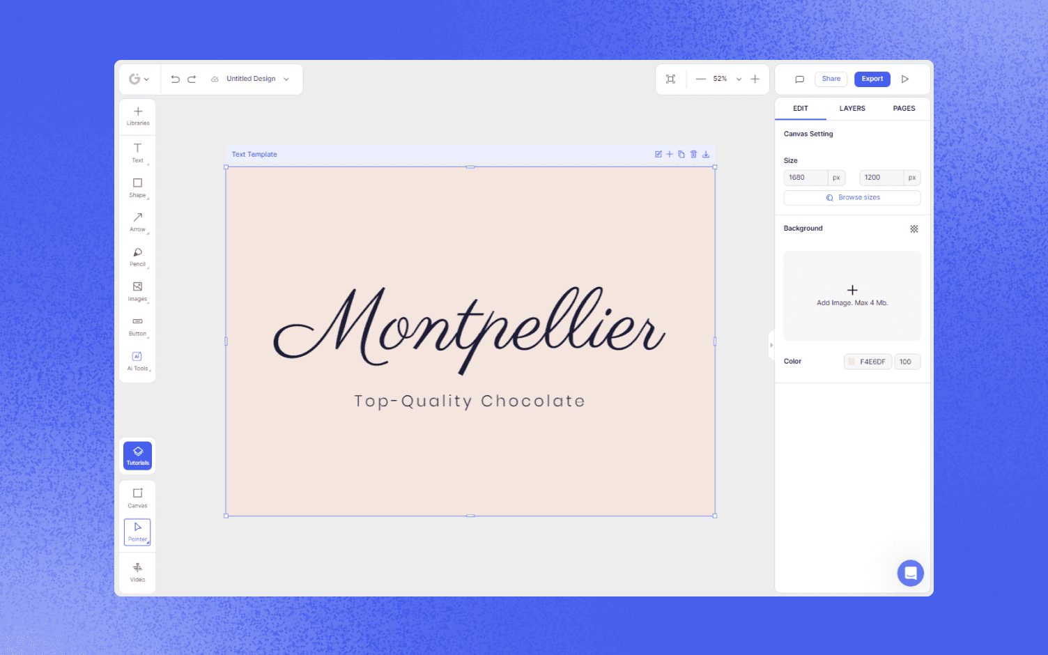 Glorify cursive fonts