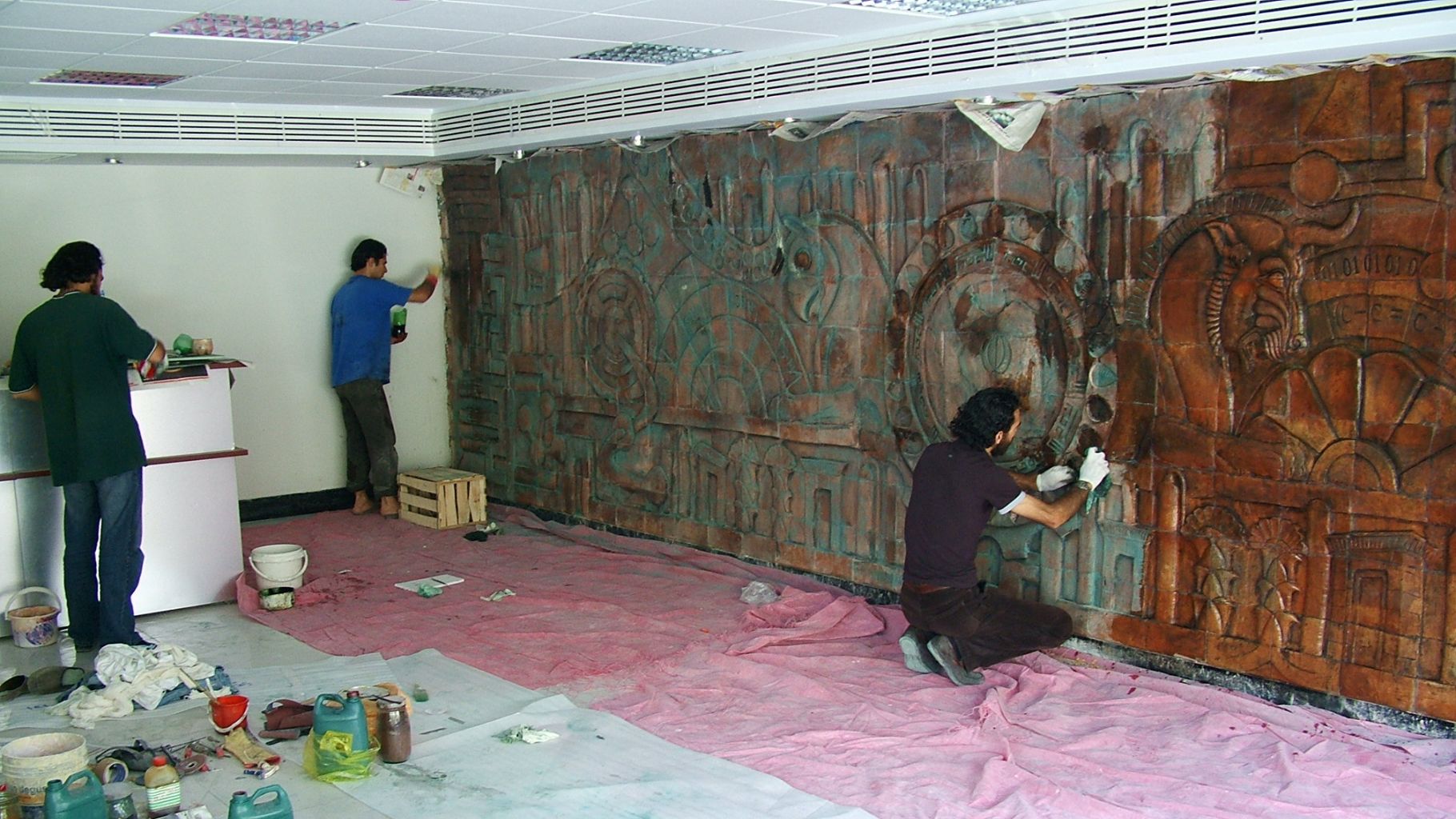Goldarou Headquarters Sculptural Installation