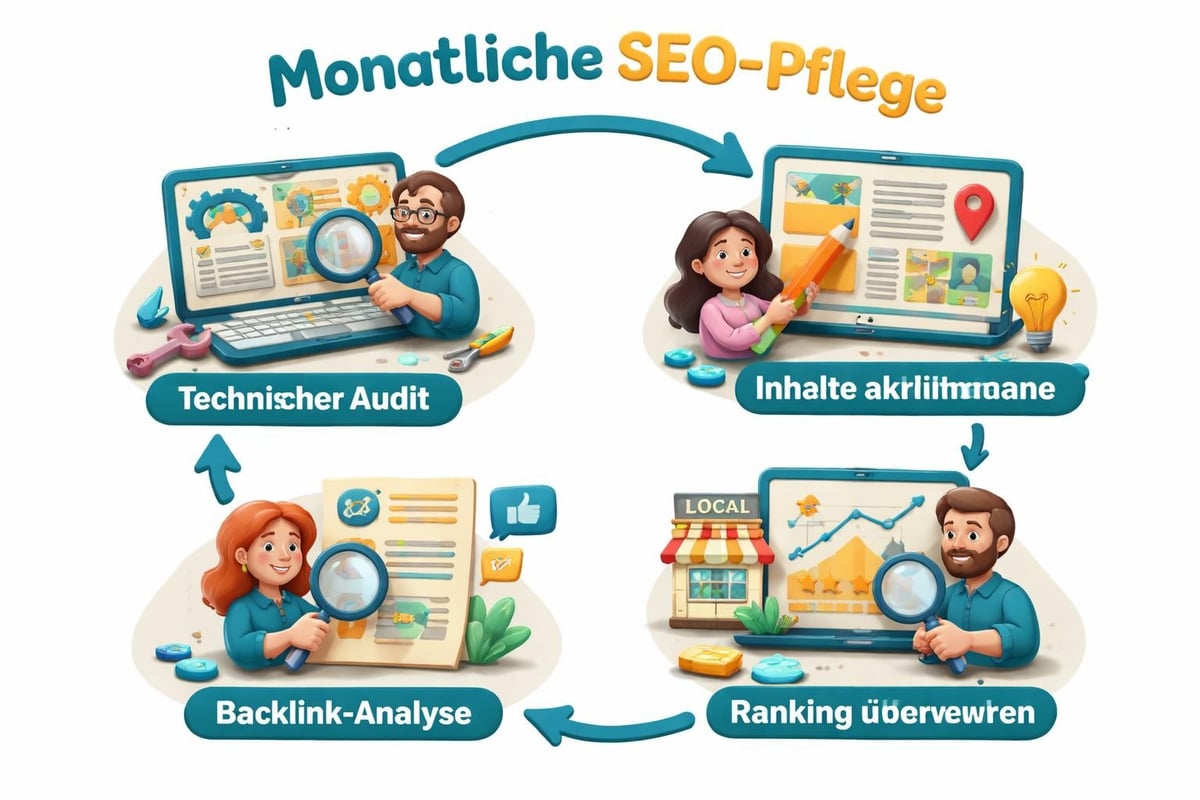 SEO Betreuung Komponenten