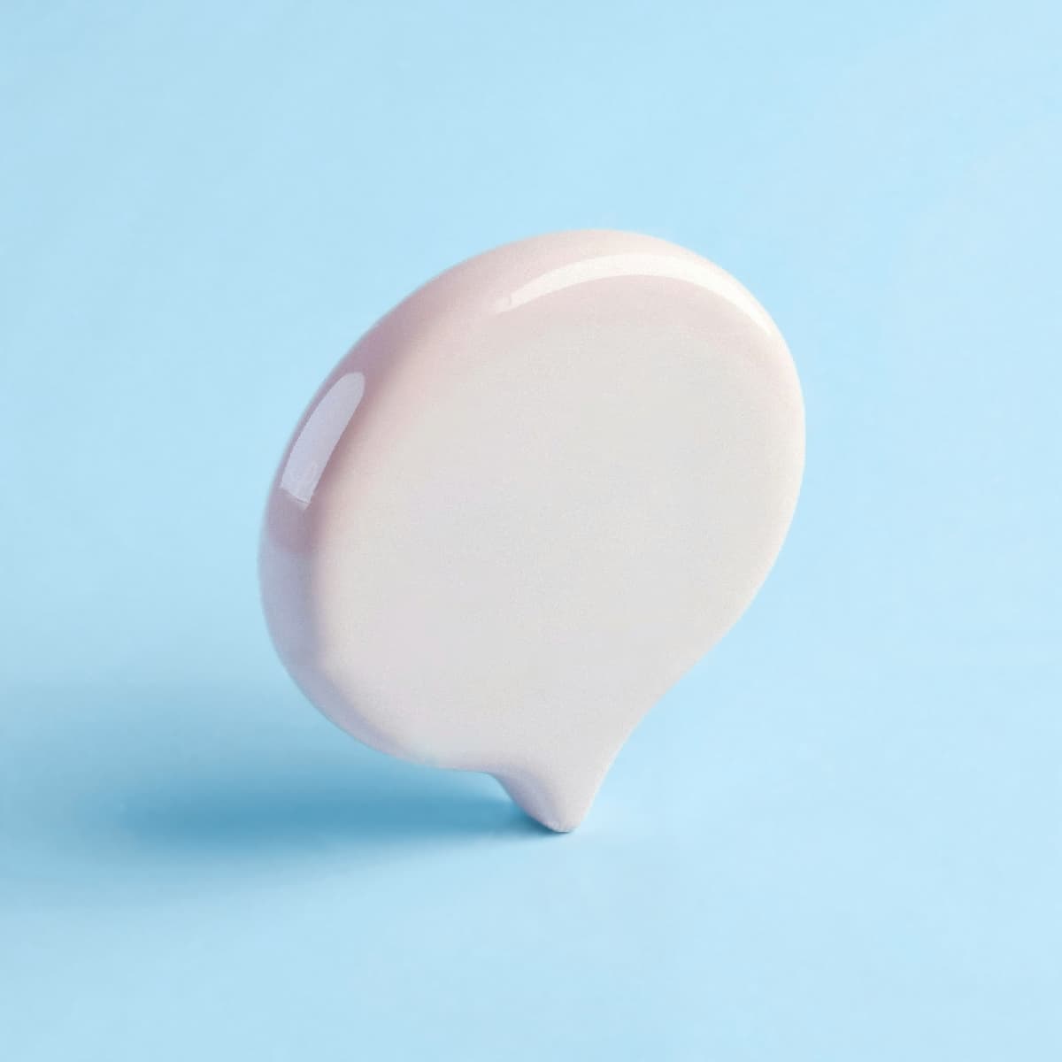 3D speech bubble icon symbolizing open communication and conversation