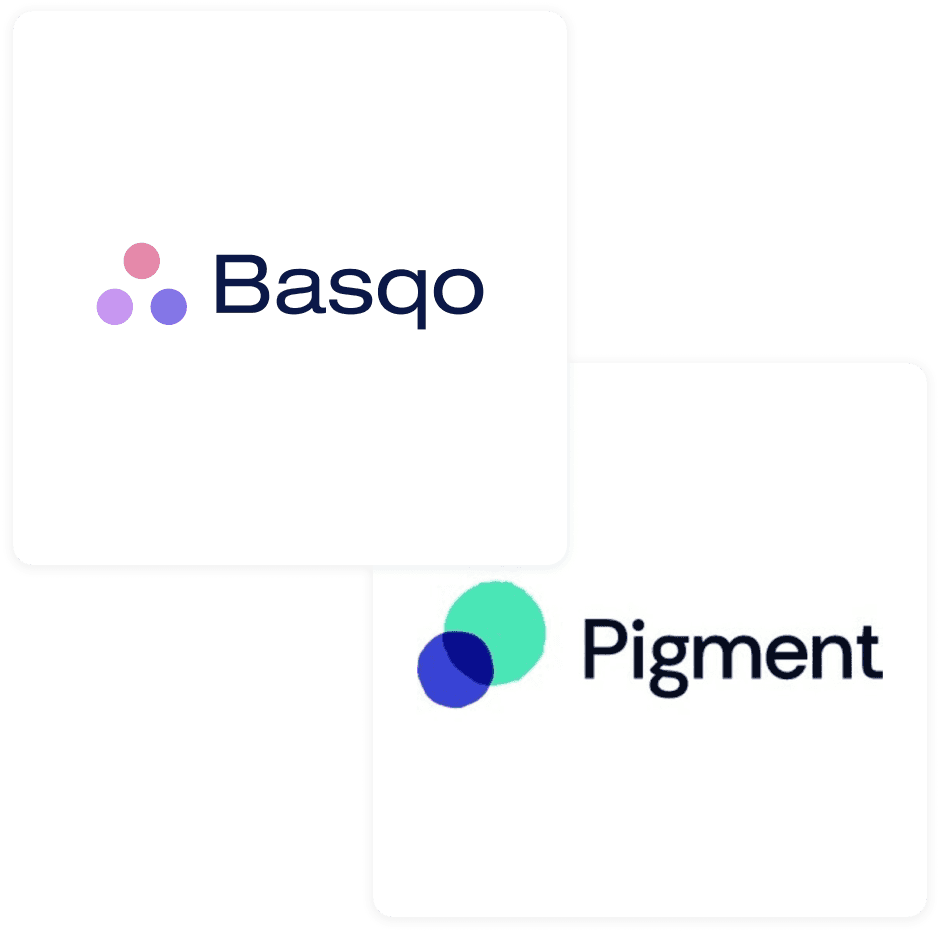 Basqo vs. Pigment - Logos