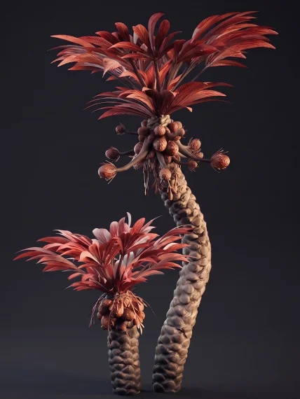 Alien Palm Tree Model