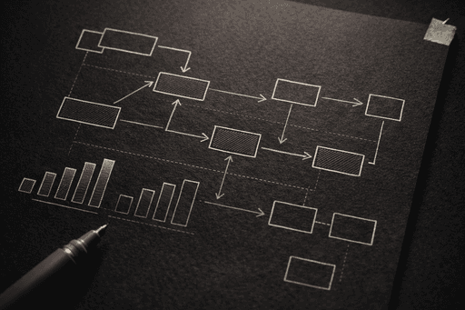 View from helicopter cockpit over coastal mountains