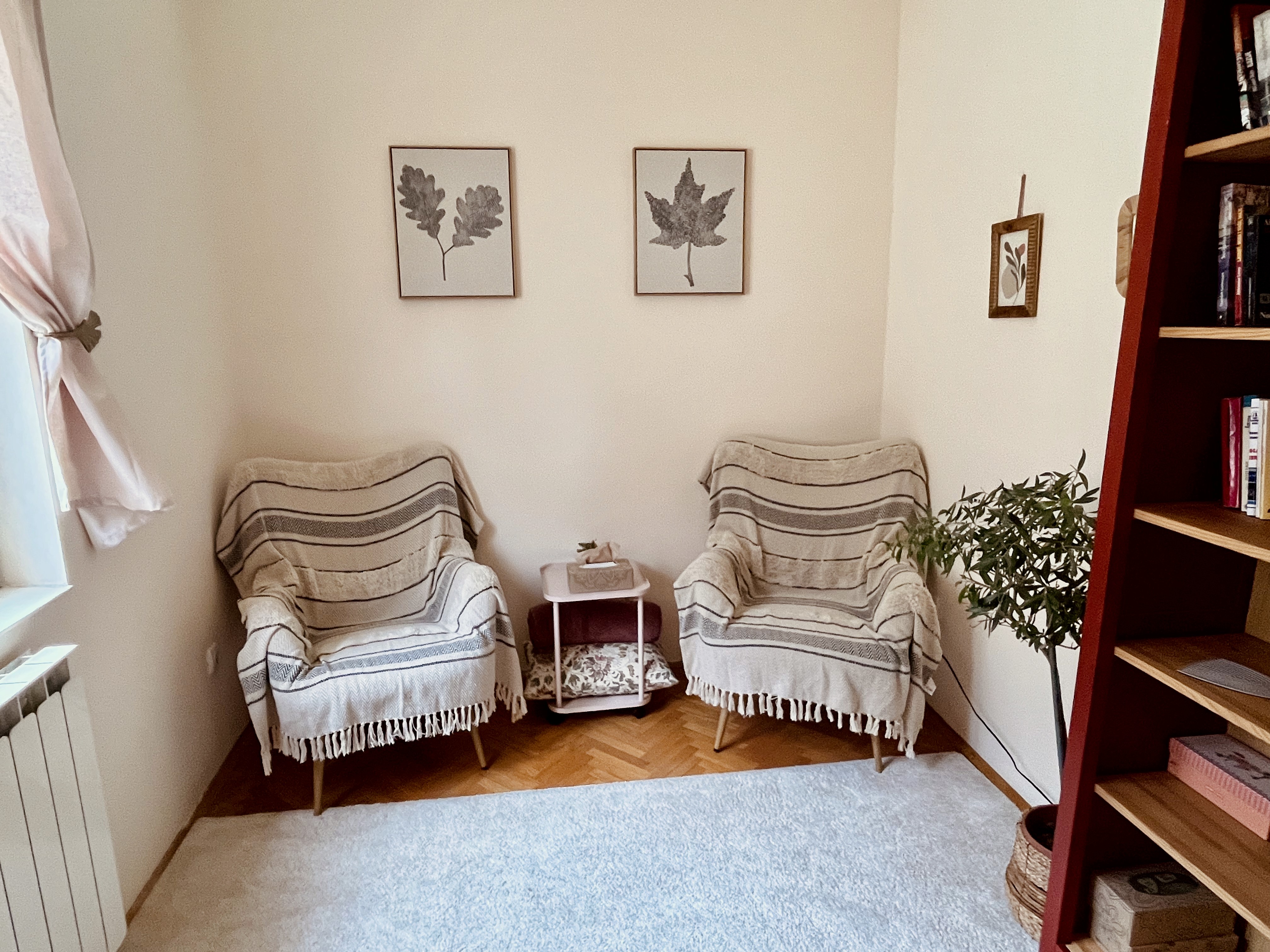 Mala soba centra Zavetrina u Beogradu
