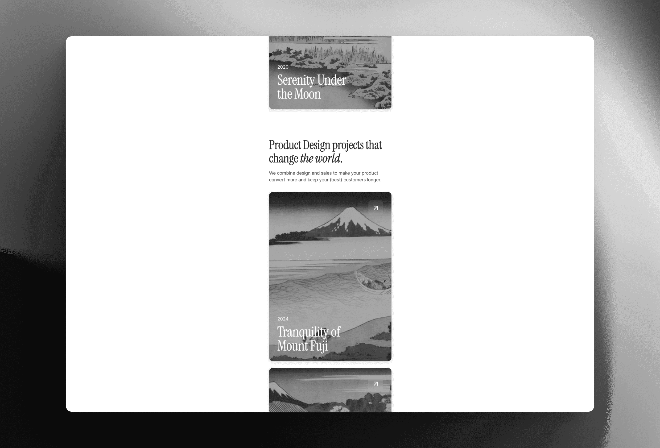 Simplistic — 作品集网站设计灵感