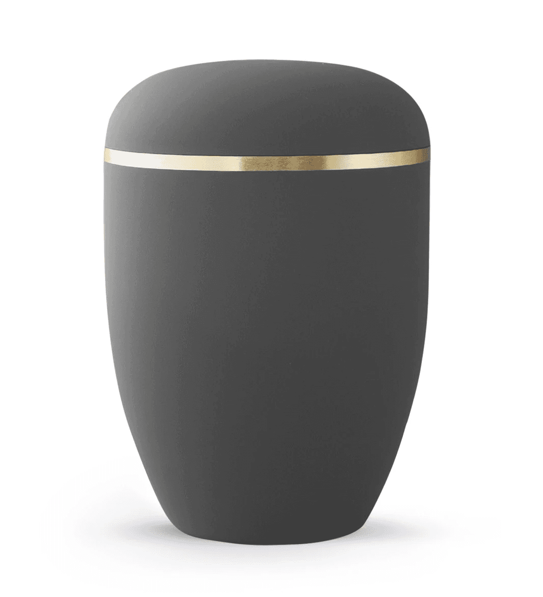 Urne 2977: Edition Xenon, Samton graphit, Goldband gebürstet