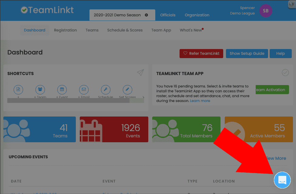 How to Access TeamLinkt Support