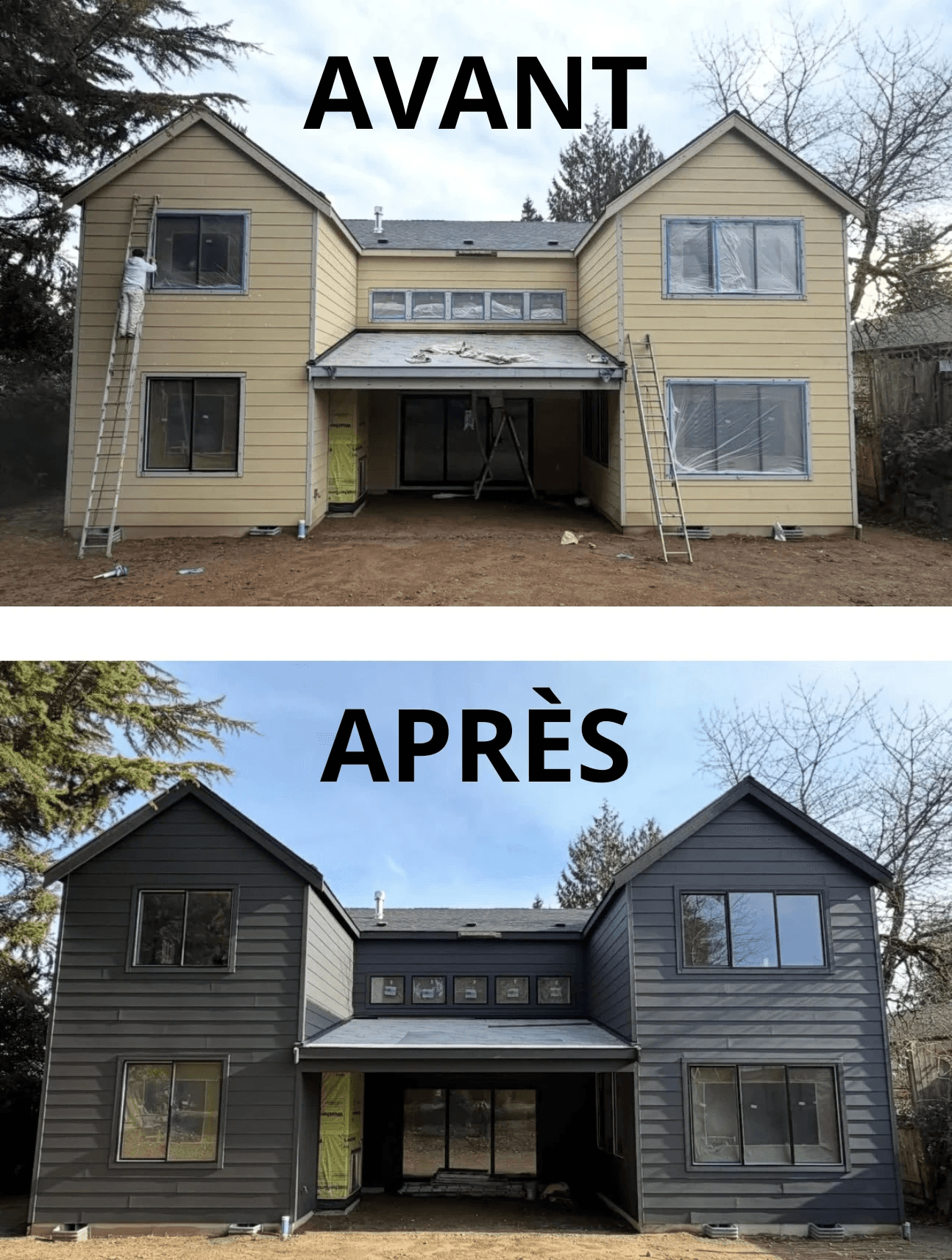 Teinture de bois - Longueuil