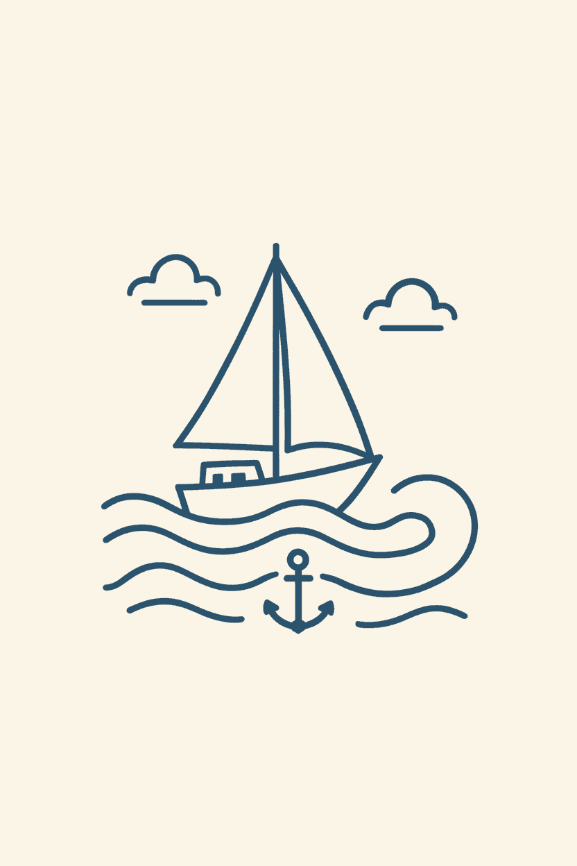 Bateau-ancre-calme-thérapie