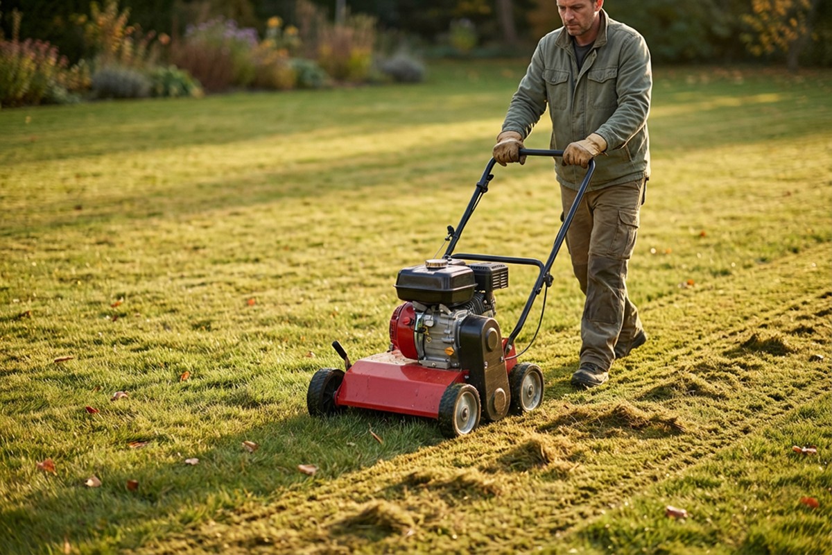 wertykulacja trawnika