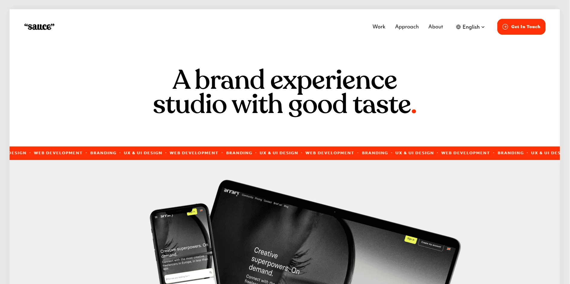 Best Framer Agencies in Australia - Sauce Studio