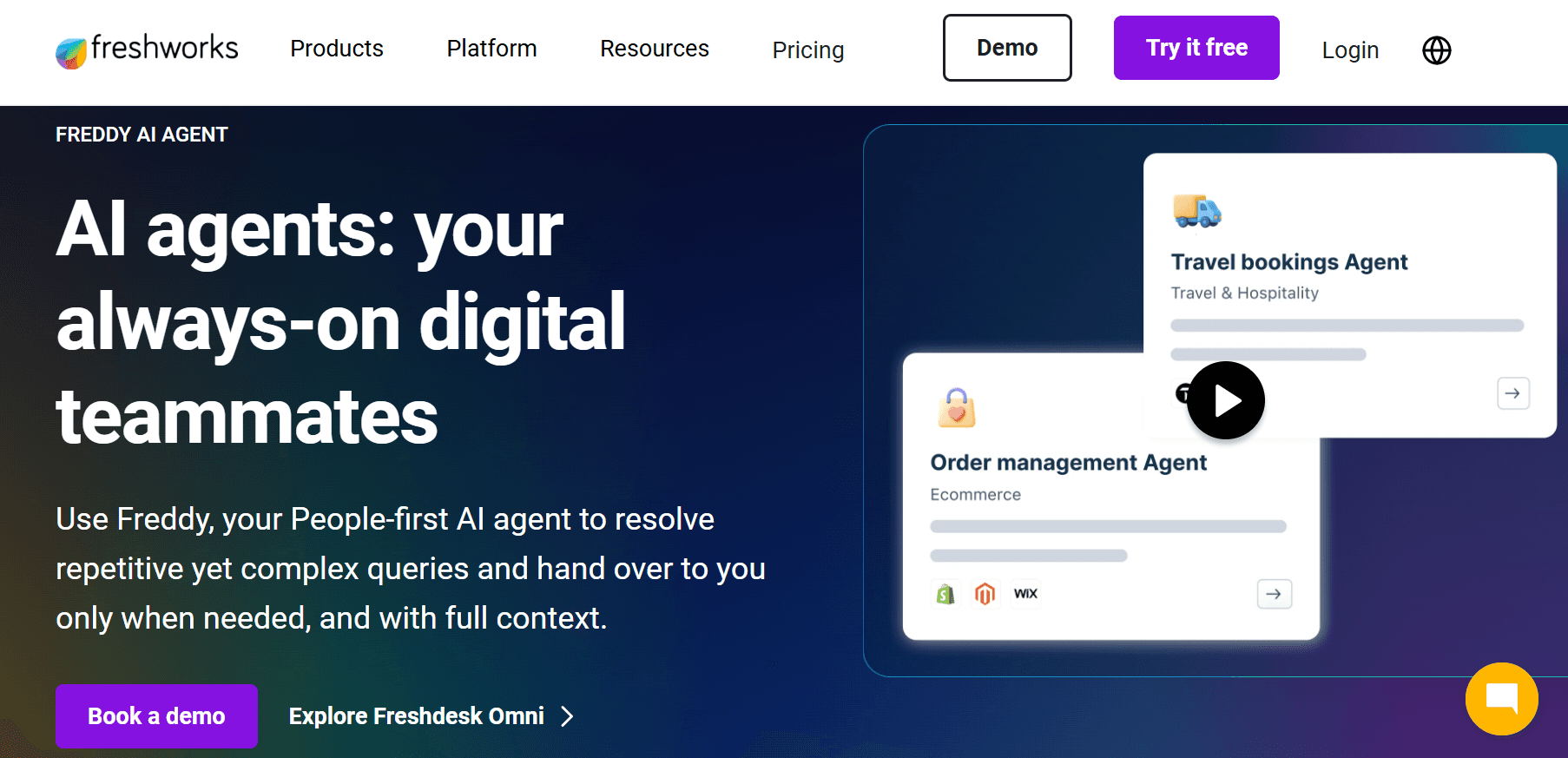 freshdesk - AI Tools For Customer Success