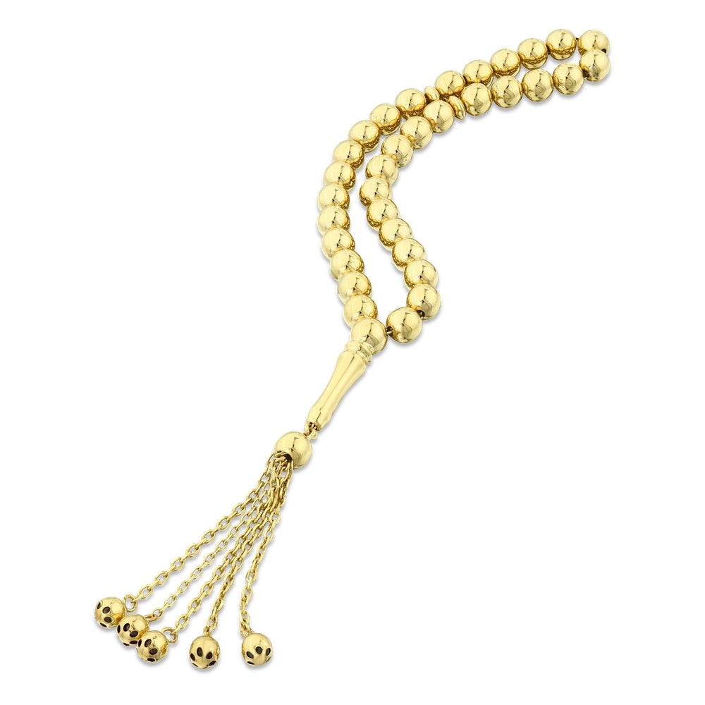 Assos Pırlanta 14 Ayar Altın Erkek Tesbih Şık Ve Zarif Tasarım