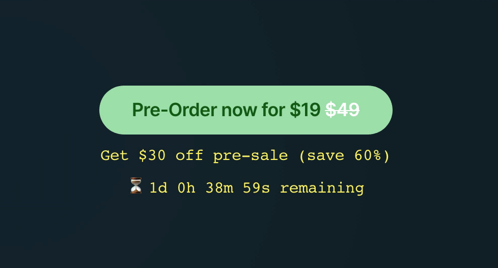 Countdown timer demo