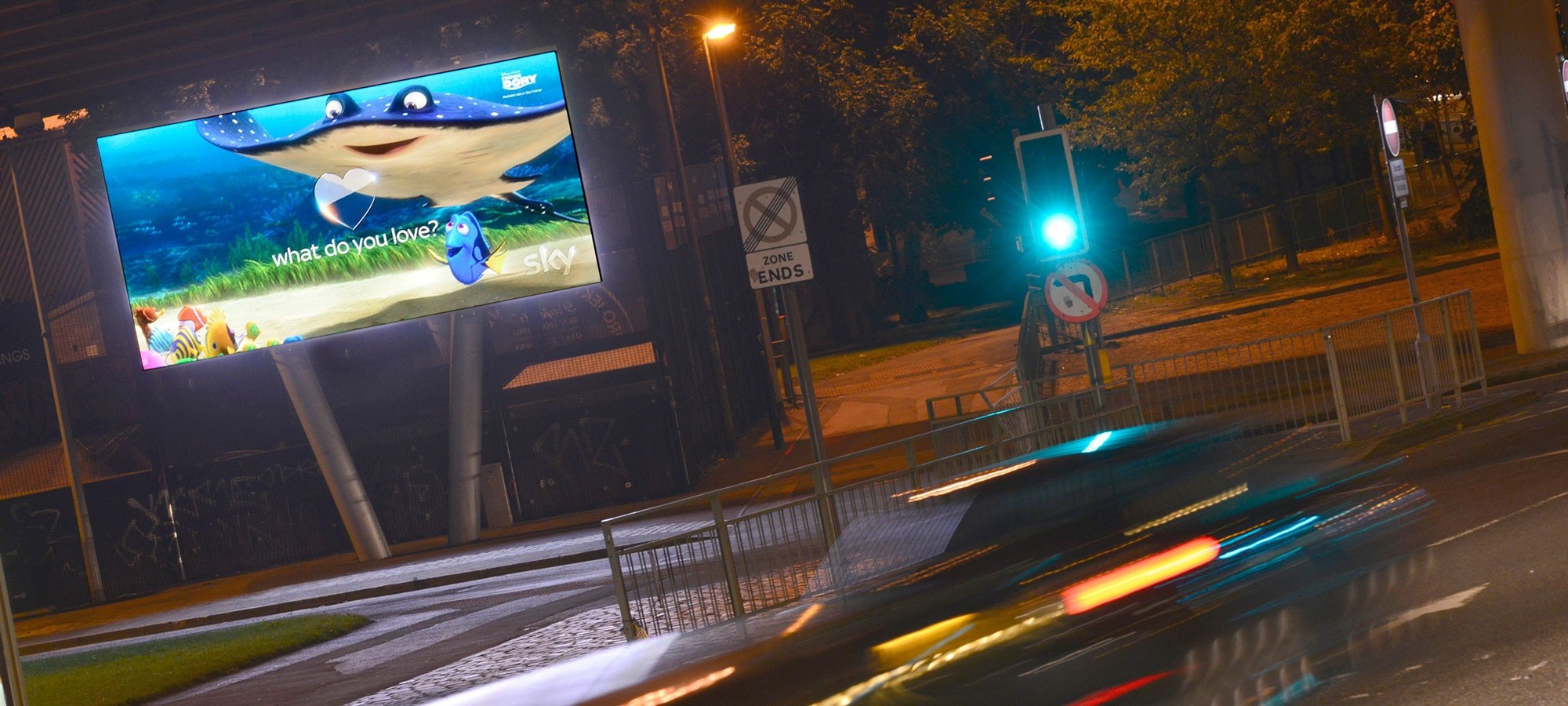 D48 - London Road, Manchester — digital billboard in Manchester