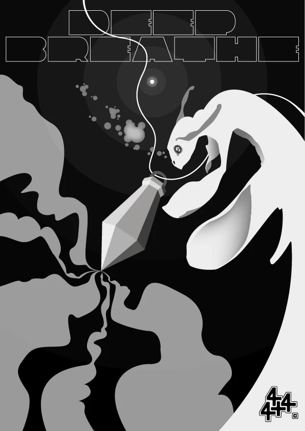 Luc Nijman - "DEEP BREATHE" - Illustration - 444 DESIGN CORP. - 2023