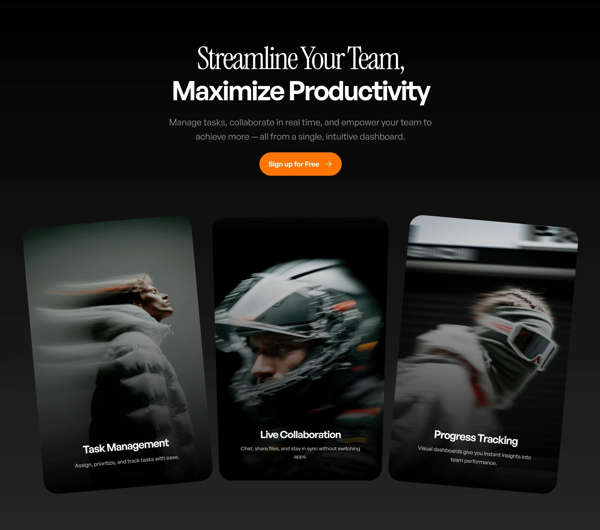 Website hero section template for Framer using the Frameblox UI Kit and Plugin.