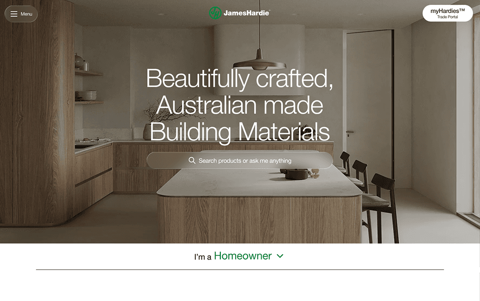 New Website Homepage