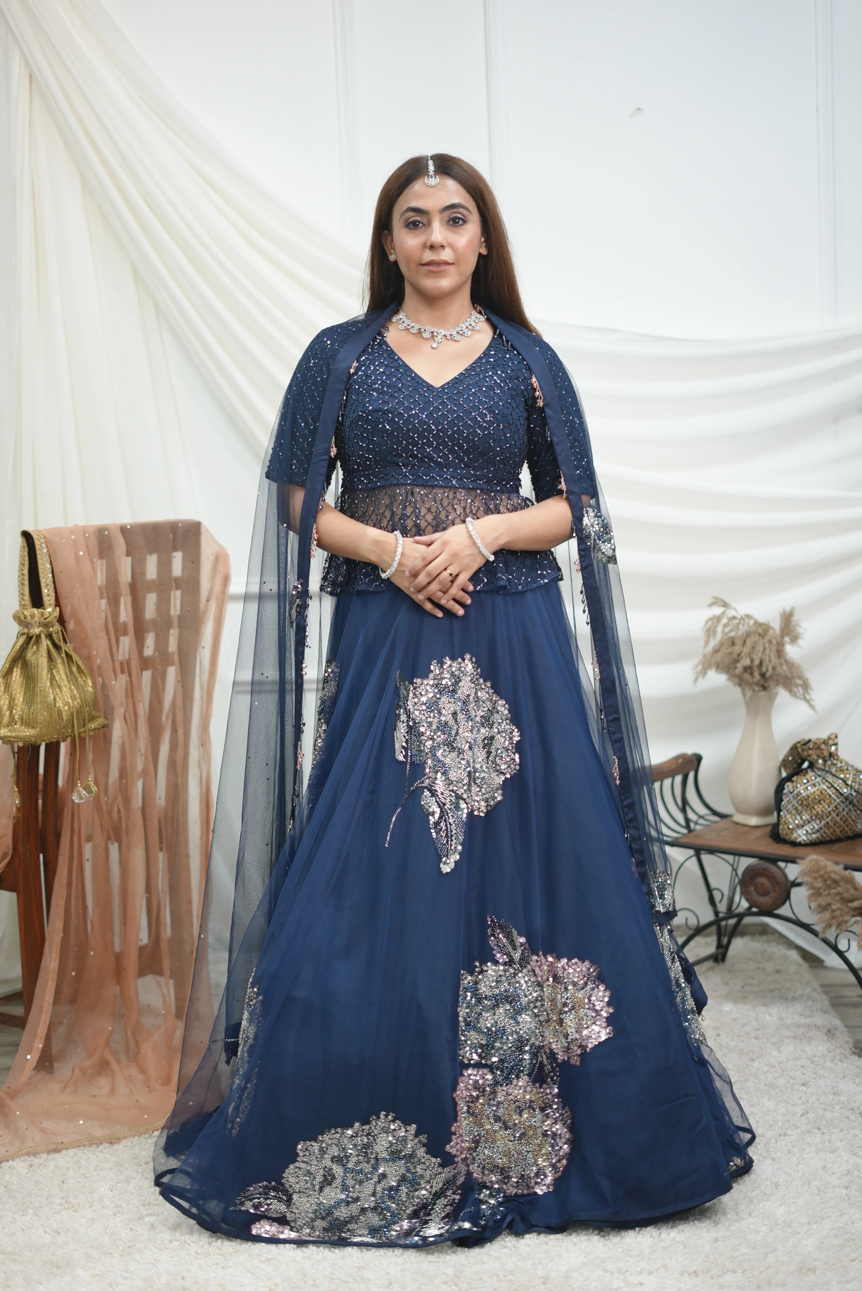 The Neelambari Lehenga Set 1